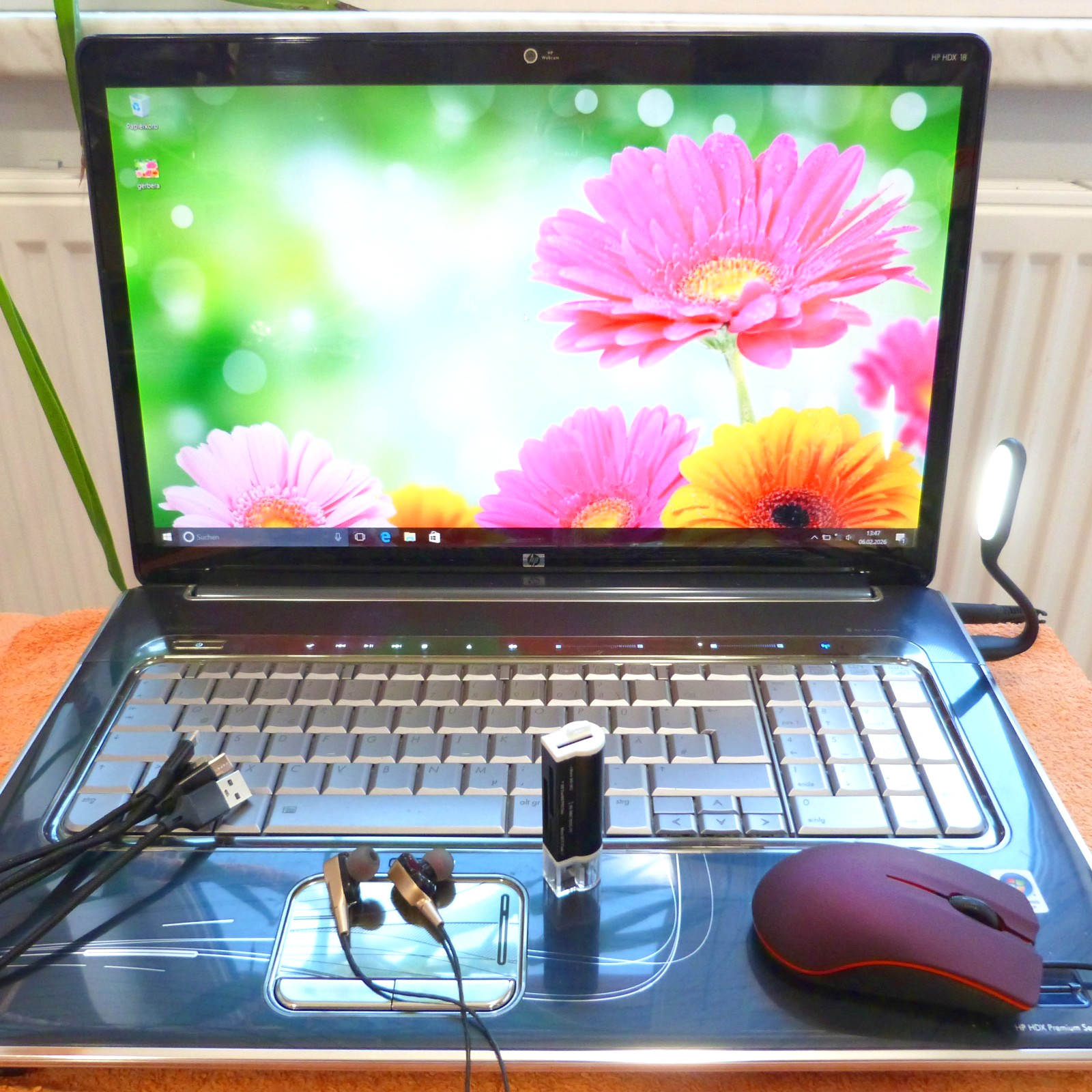 HP DV8 18″ MONSTER Bolide Cinema FULLHD l 500GB SSD Windows 10 l HDMI BLURAY