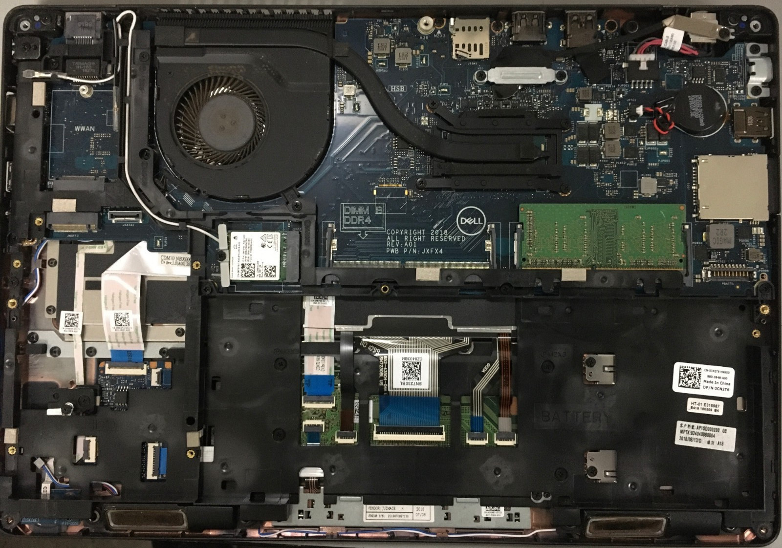 Dell Latitude 5490 i5-7300U@2.6GHz 4GB RAM No HD/OS *BIOS/No battery* | C626