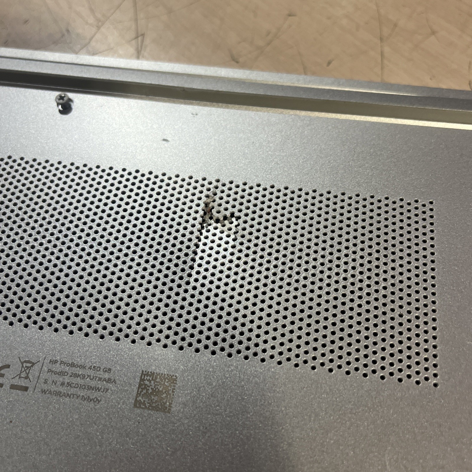 HP PROBOOK 450 G8 INTEL CORE I3-1115G4 3.00GHZ 8GB RAM NO HD