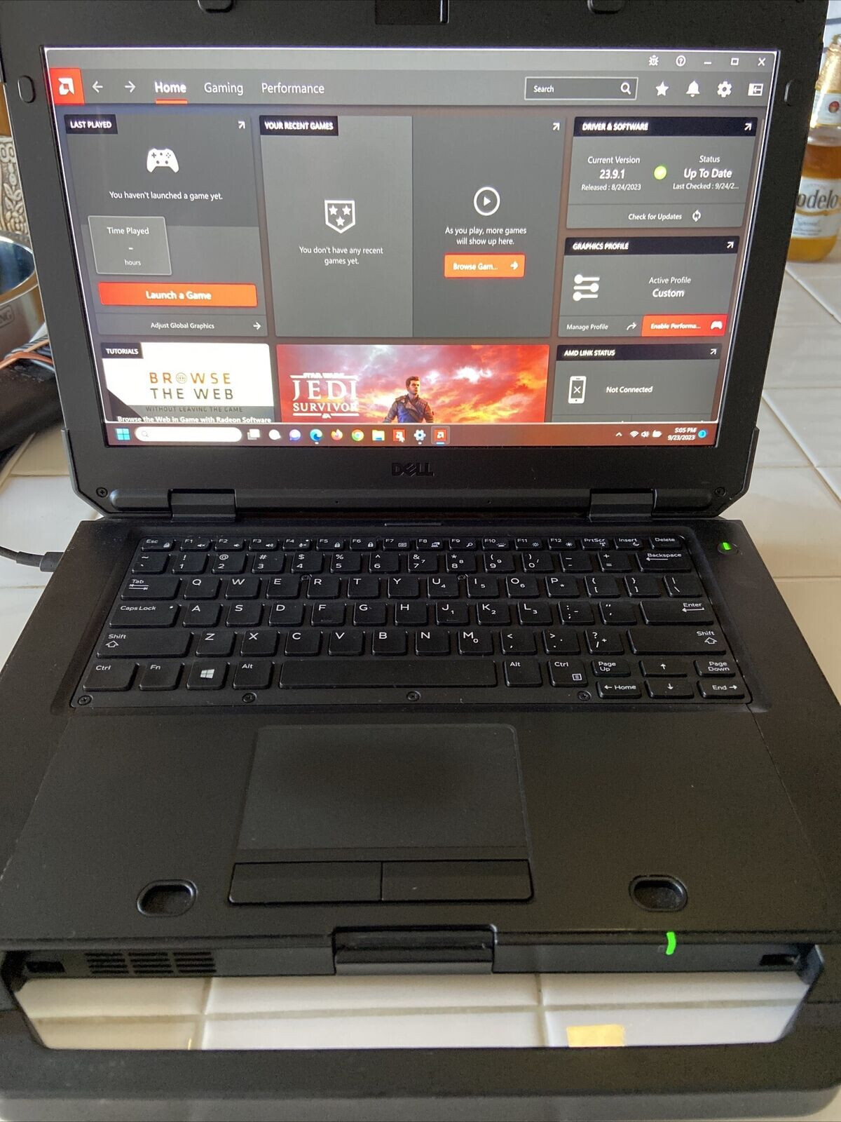 DELL LATITUDE RUGGED 5420 i7-8650U 32GB RAM 2TB SSD TOUCH AMD LTE Toughbook