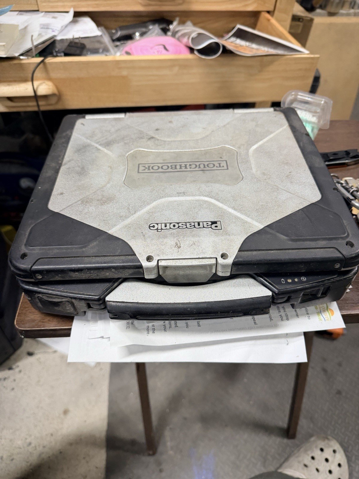 Panasonic Toughbook CF-31 Rugged 13.1in Laptop AMD Athlon Windows 7 Pro Charger