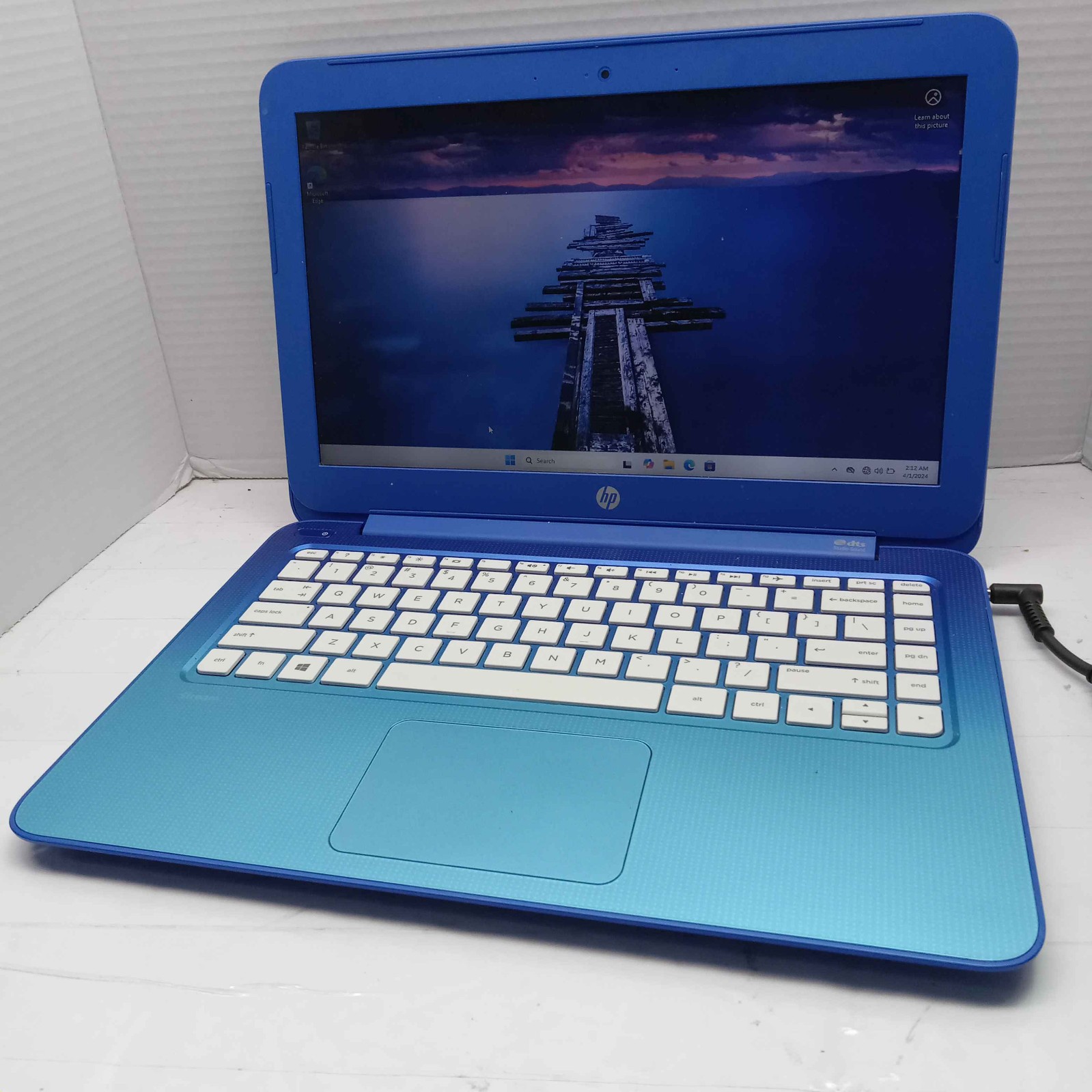 HP Stream 13-C010NR Windows 11 Laptop Celeron N2840 2GB RAM 32GB eMMC READ ^