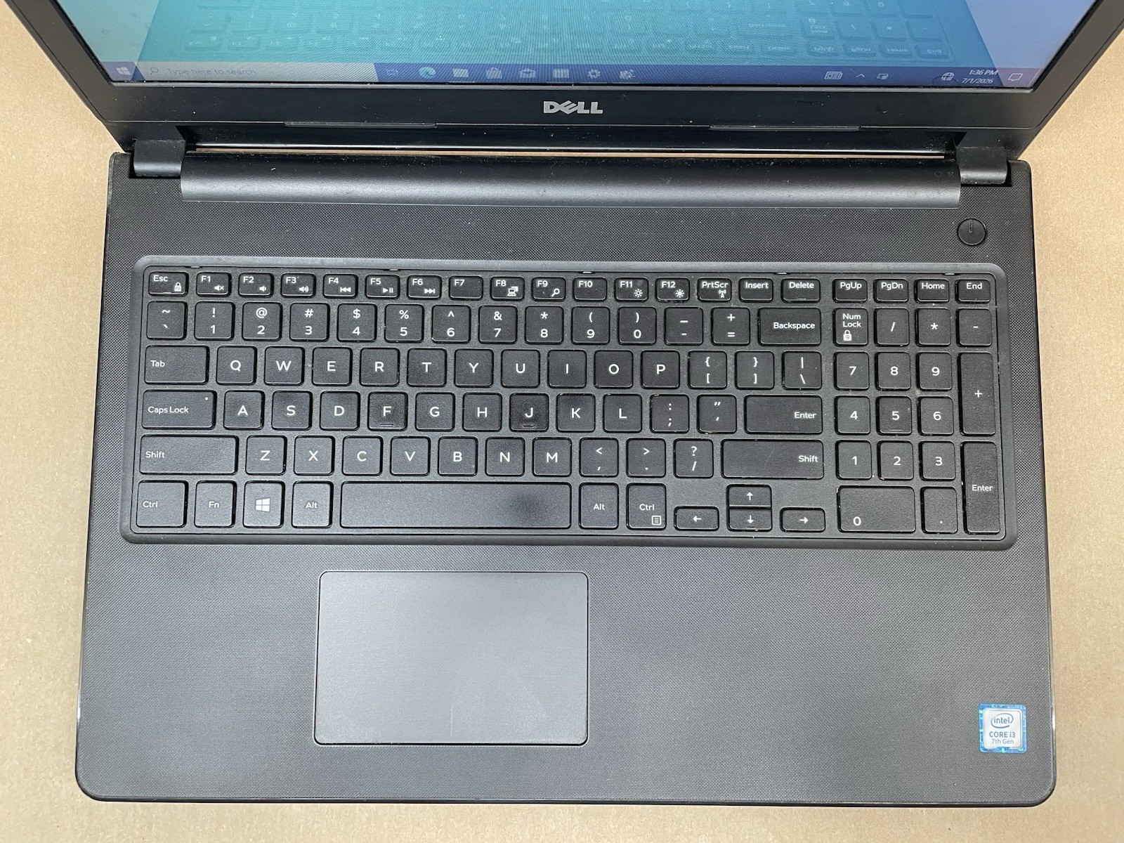 Dell Inspiron 15 3567 15.6″ i3-7100U@2.40GHz 8GB RAM 1TB HDD Win10 Pro