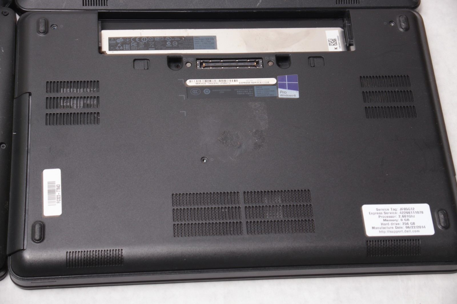 Lot 6x Dell Laptop No RAM/SSD 7480 5491 3470 E5450 E5440 P60G PARTS REPAIR