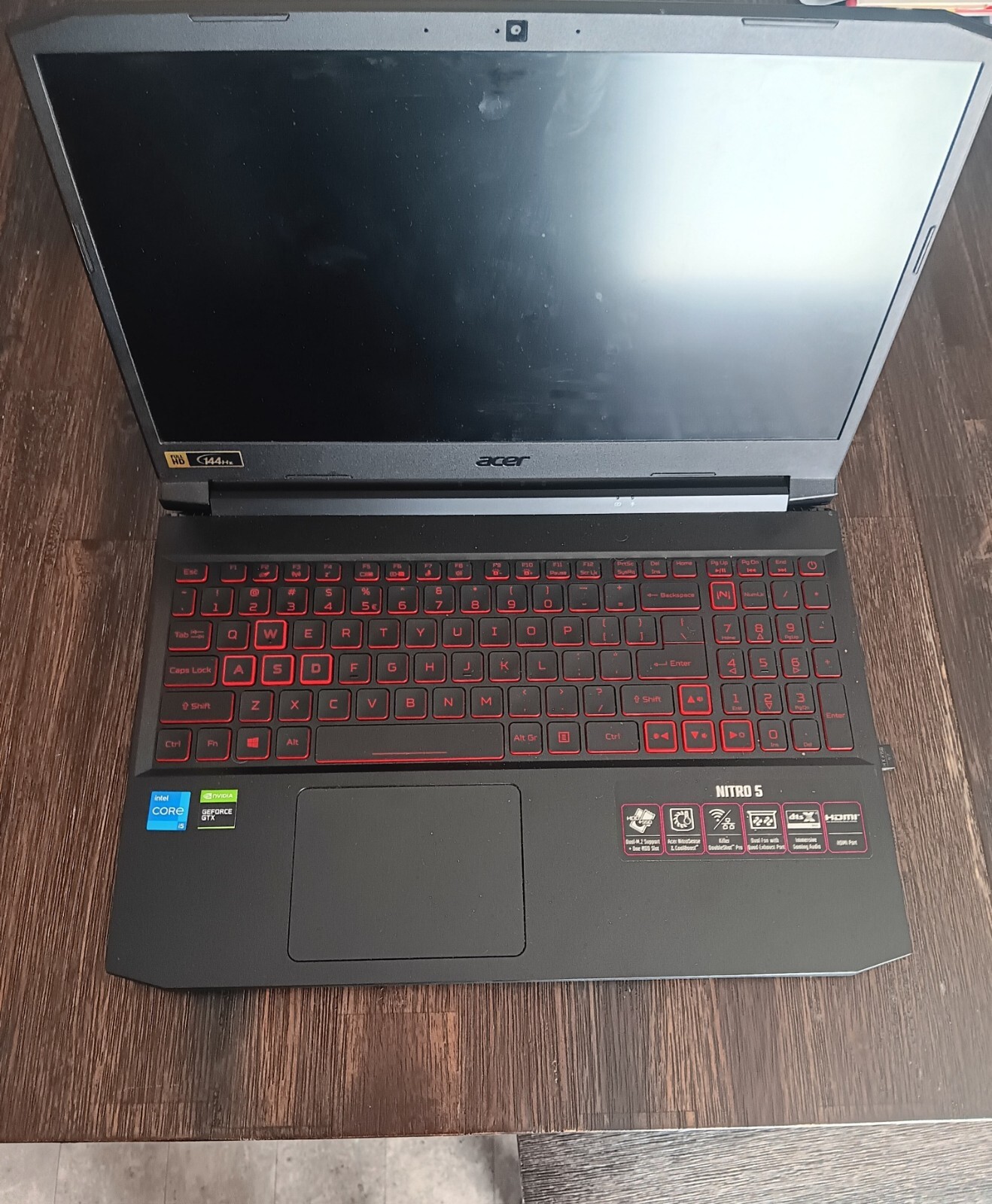 Acer Nitro 5 AN515-57-59F7 15.6” (512GB SSD Intel Core i5-11400H 2.7GHz 32GB…