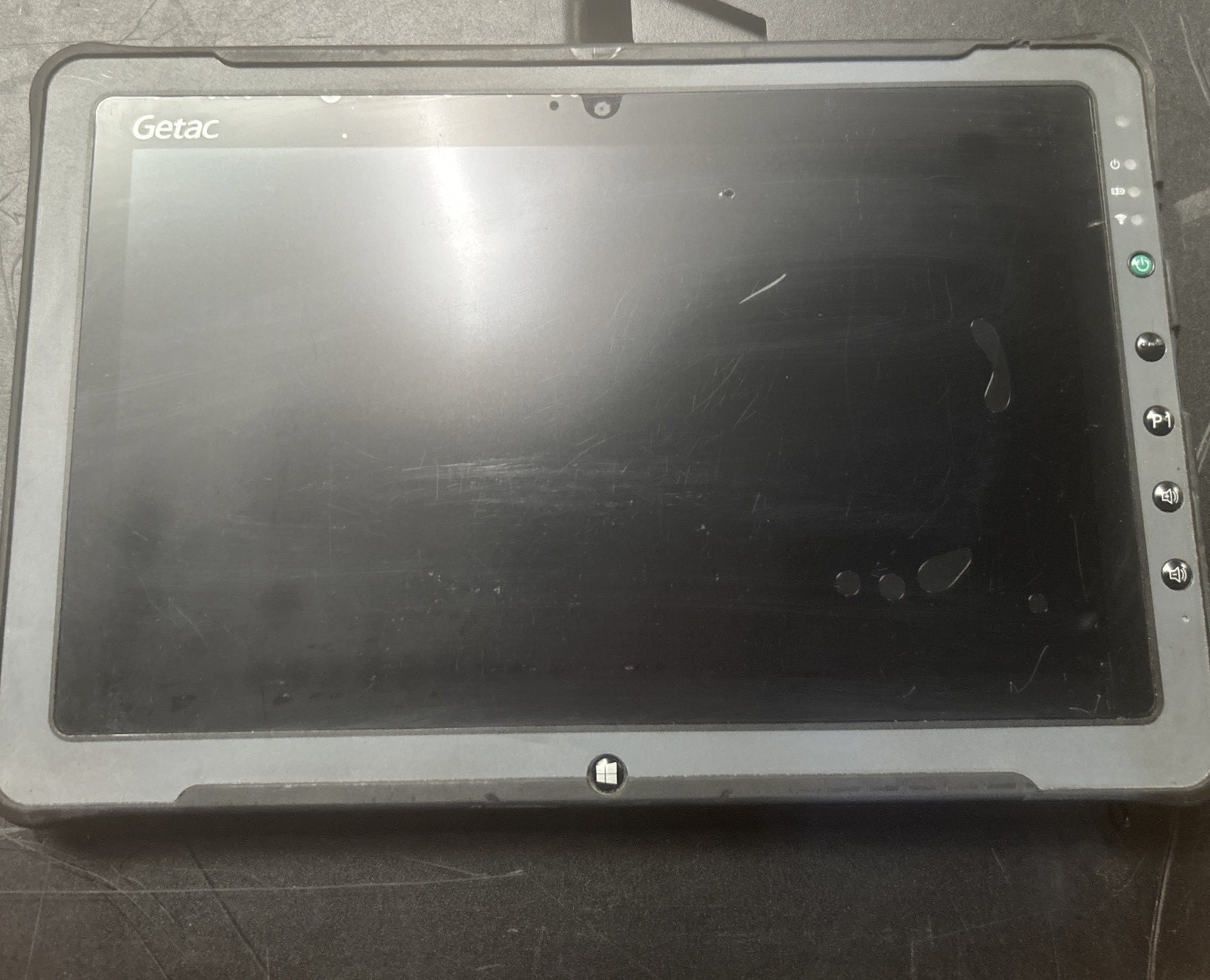 GETAC F110 G4 Rugged Tablet -i7-7500U – 16GB RAM *NO HD* *NO OS* NO CHARGER