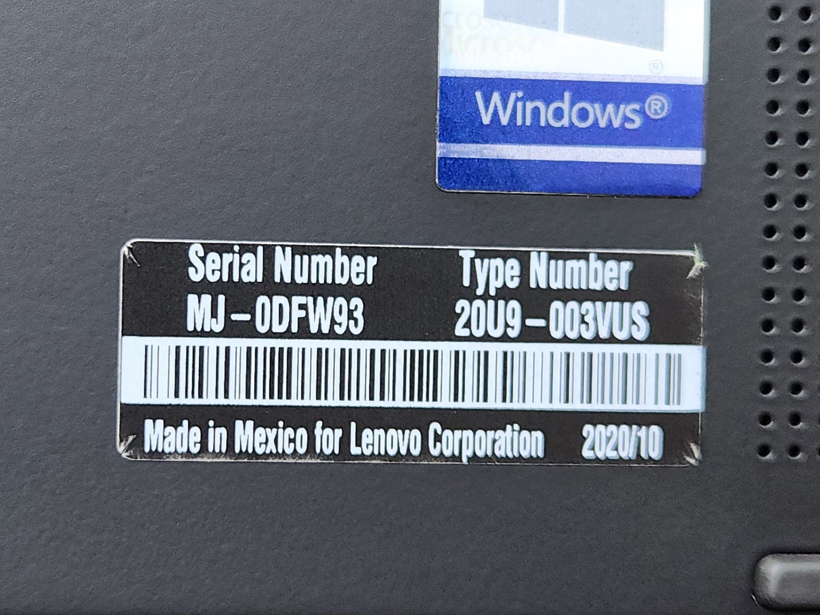 Lenovo ThinkPad X1 Carbon Gen 8 14″ i5-10210U 8GB 256GB SSD EXCELLENT BATTERY ~