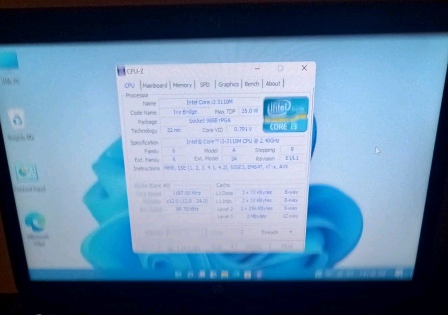 HP Pavilion G7 Laptop 17″, I3-3110M 6GB RAM 750GB HDD, Windows 11 Pro Optimized