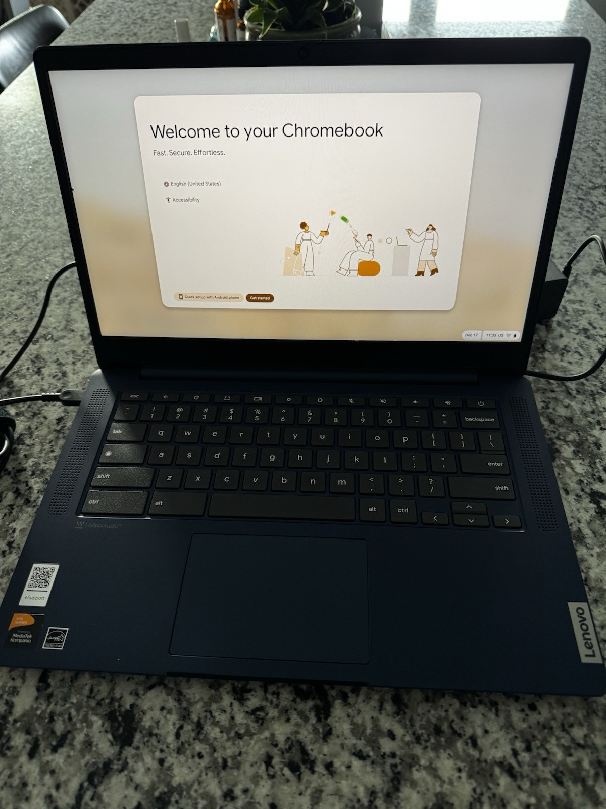 Lenovo Slim 3 Chromebook 14″ Touch (64GB eMMC, MediaTek Kompanio, 1.50 GHz, 4GB)