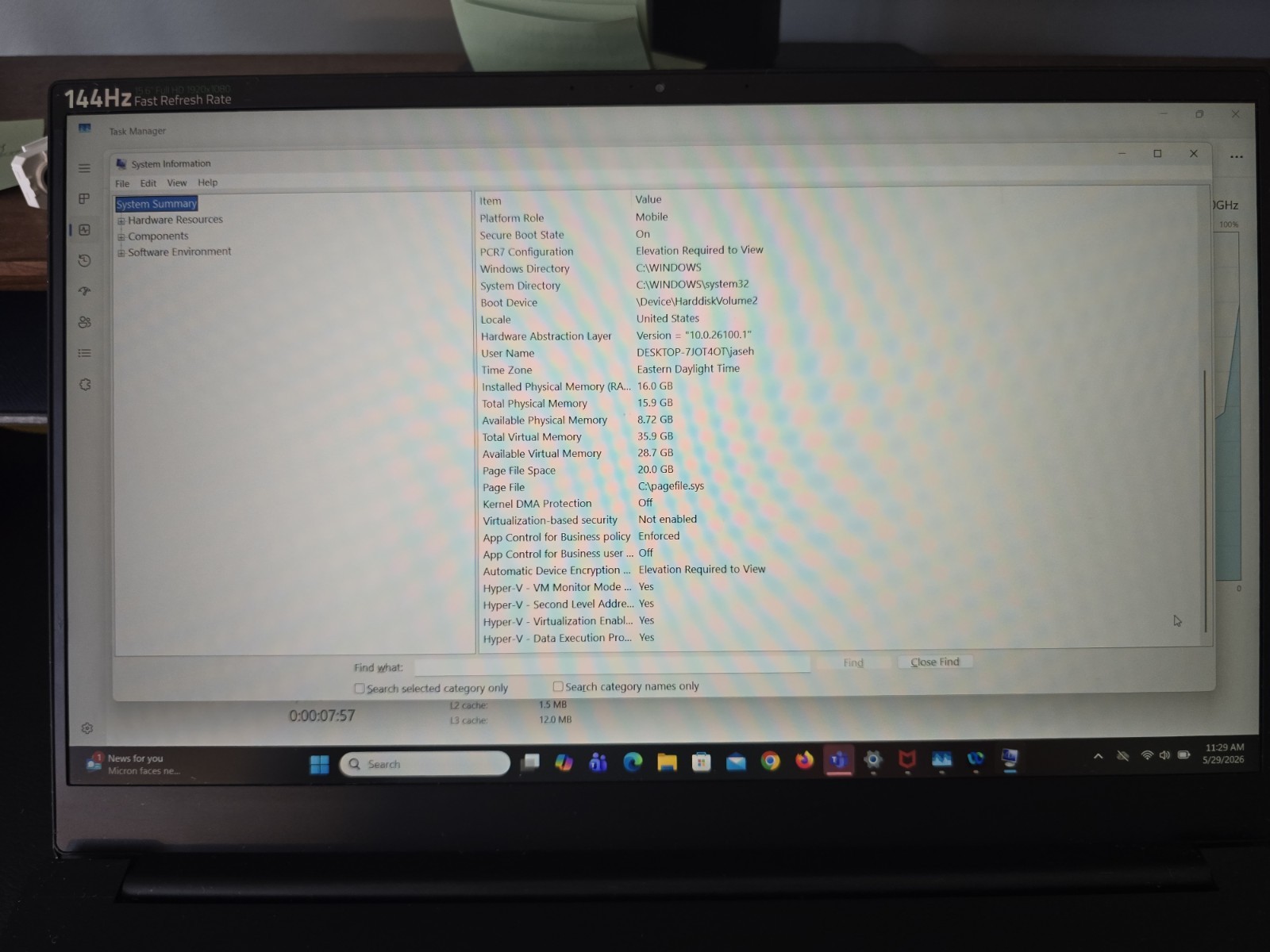 Razer Blade 15 Base 144Hz FHD i7-9750H 16GB 512GB SSD RTX 2060