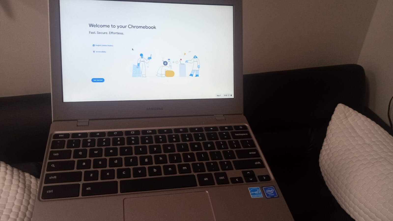 Samsung Chromebook 11.6″ (32GB SSD, Intel Celeron Processor N4000, 1.10 GHz, 4GB