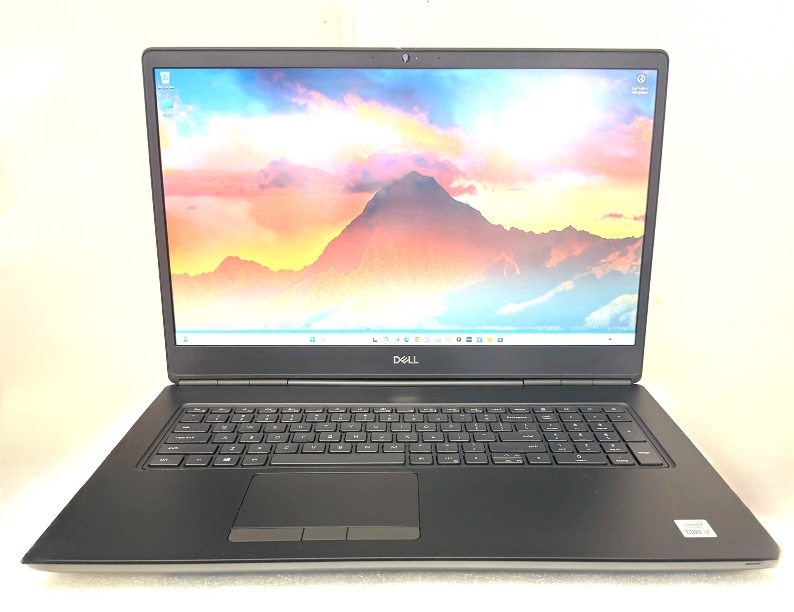 DELL PRECISION 7750 i7-10750 16GB RAM 512GB SSD W/CAMERA NVIDIA T1000 4GB