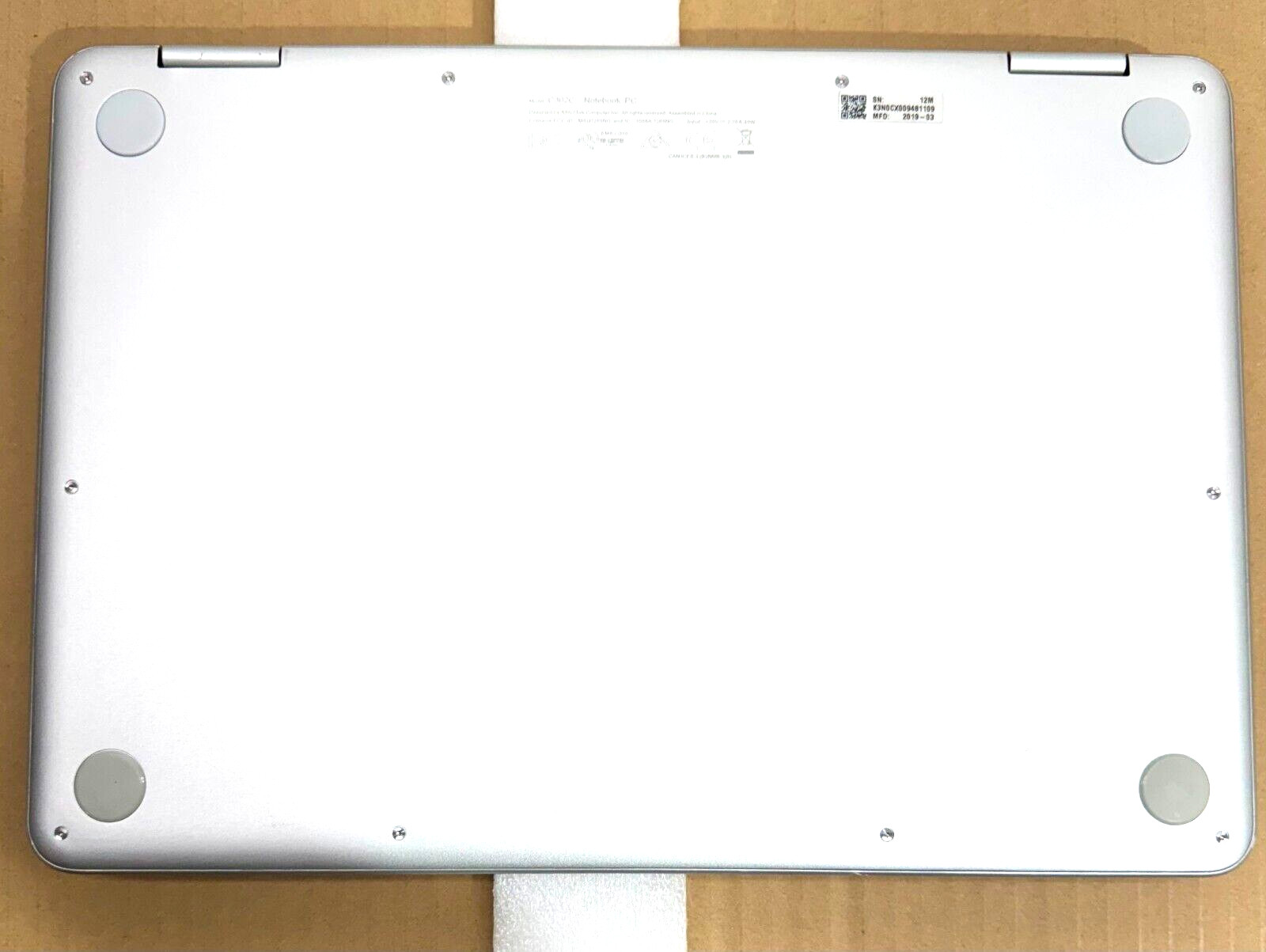 Asus Chromebook C302C Flip 12.5″ TouchScreen INTEL CORE M3 4GB 64GB Wi-Fi BT