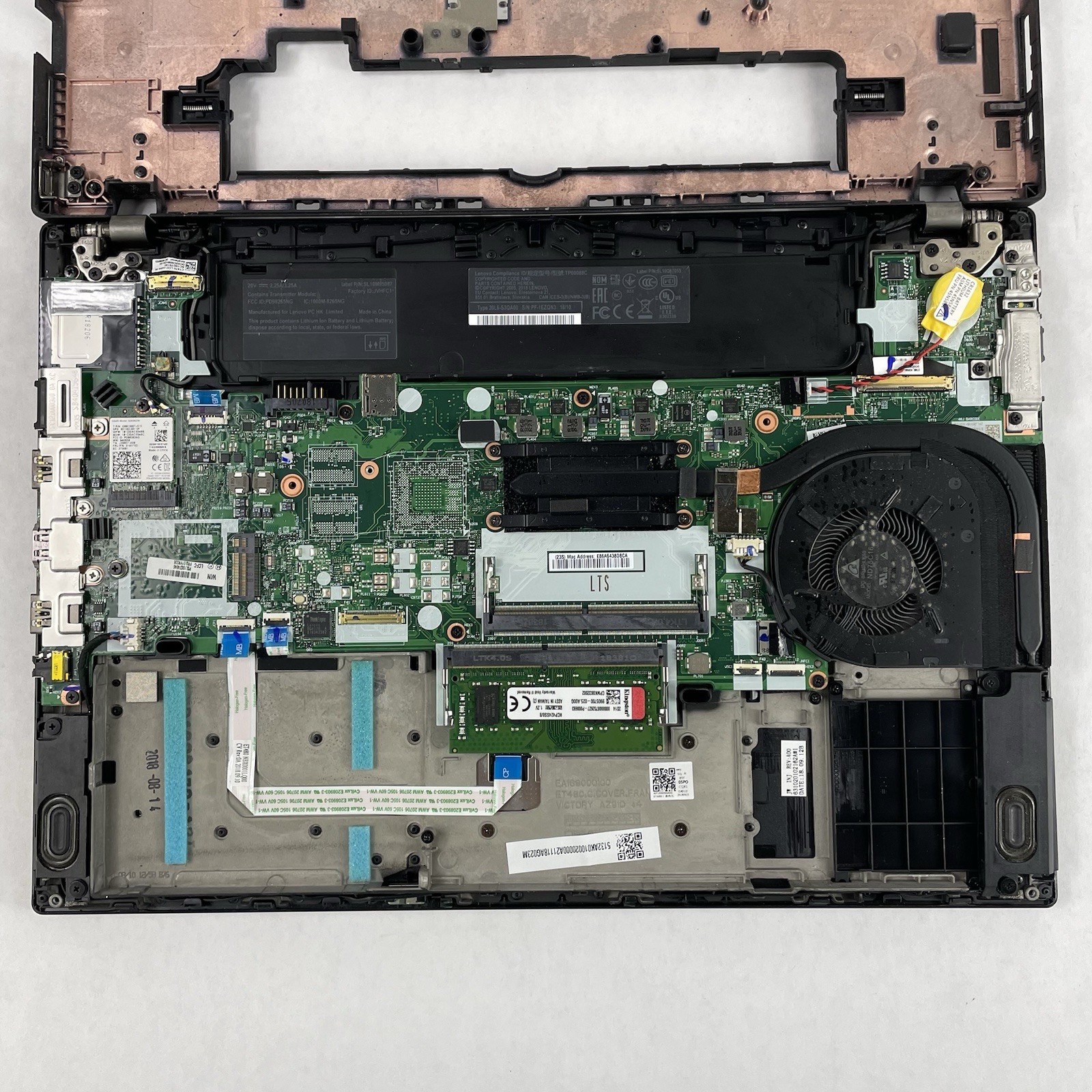 Lenovo ThinkPad T480 14″ i5-8350U 1.70 GHz 8 GB RAM No SSD/OS/AC/Batt – READ