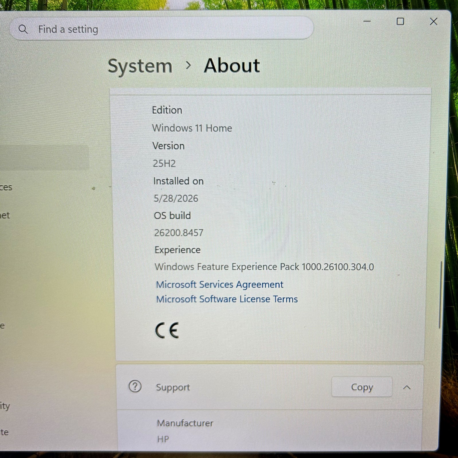 HP 14 inch LAPTOP / model: 14-dq1043cl, Intel i3 1.20, 8 GB, 256 GB SSD / NICE