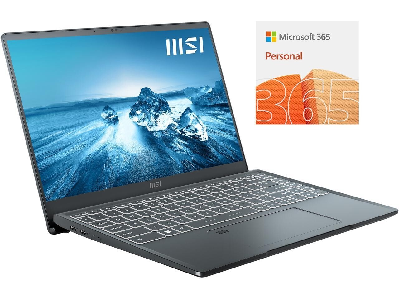 New MSI Prestige 14EVO A12M-231 14” FHD Laptop i7-1280P 1.8GHz 16GB 1TB Iris Xe