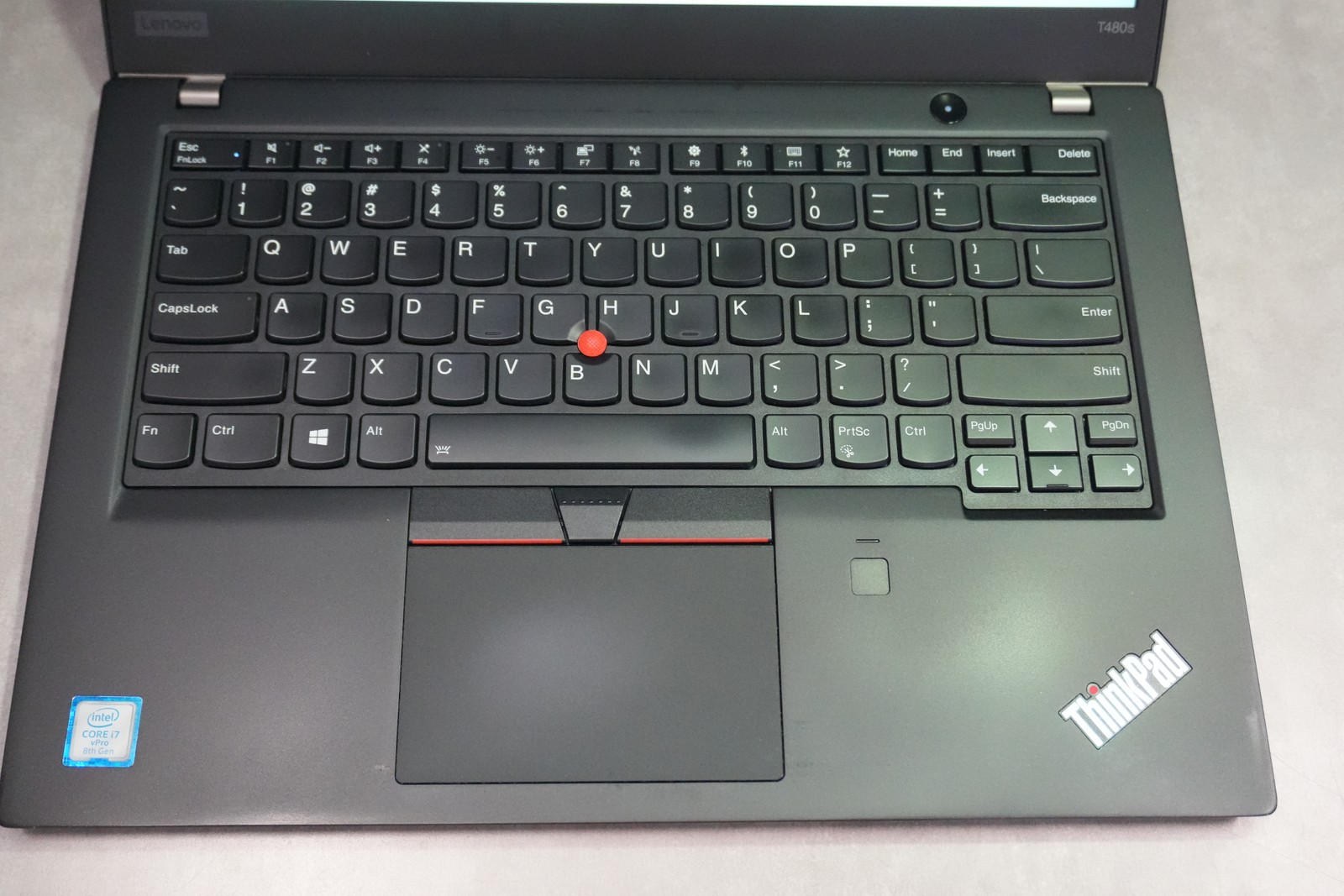 Lenovo ThinkPad T480s i7-8650U vPro 16GB 512GB QHD IR Cam Grade B READ