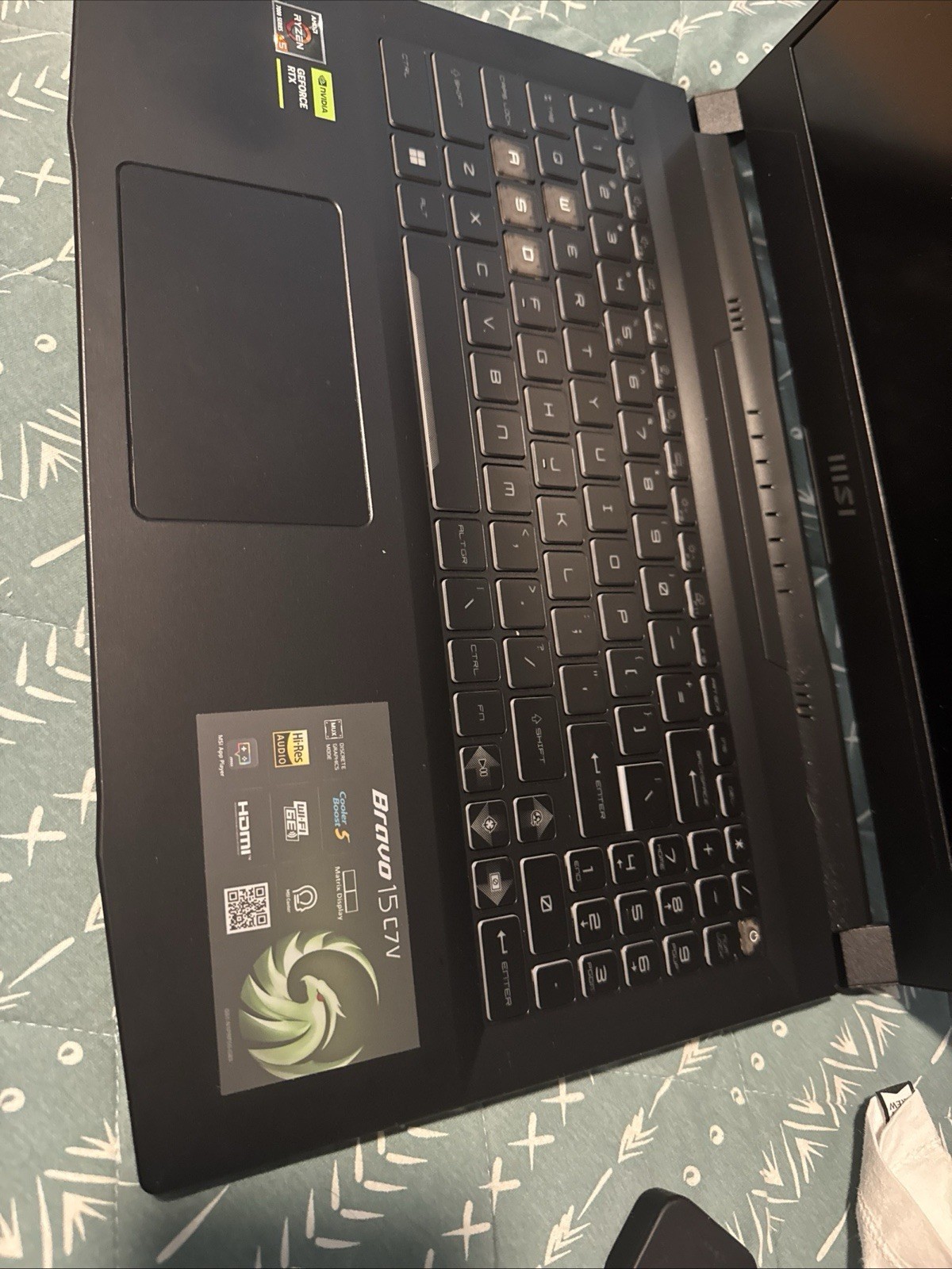 MSI laptop
