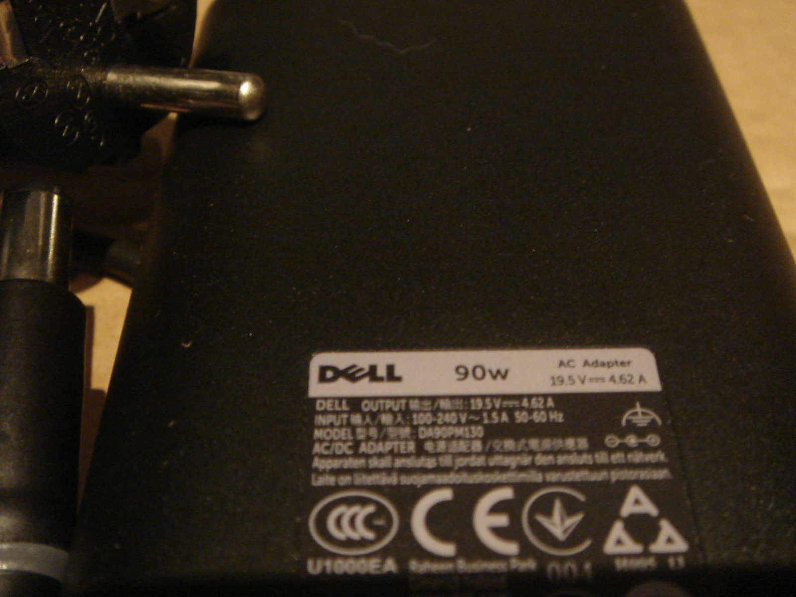 Origin Dell 90W 19.5V 4.62A Slim New Design Authentic New