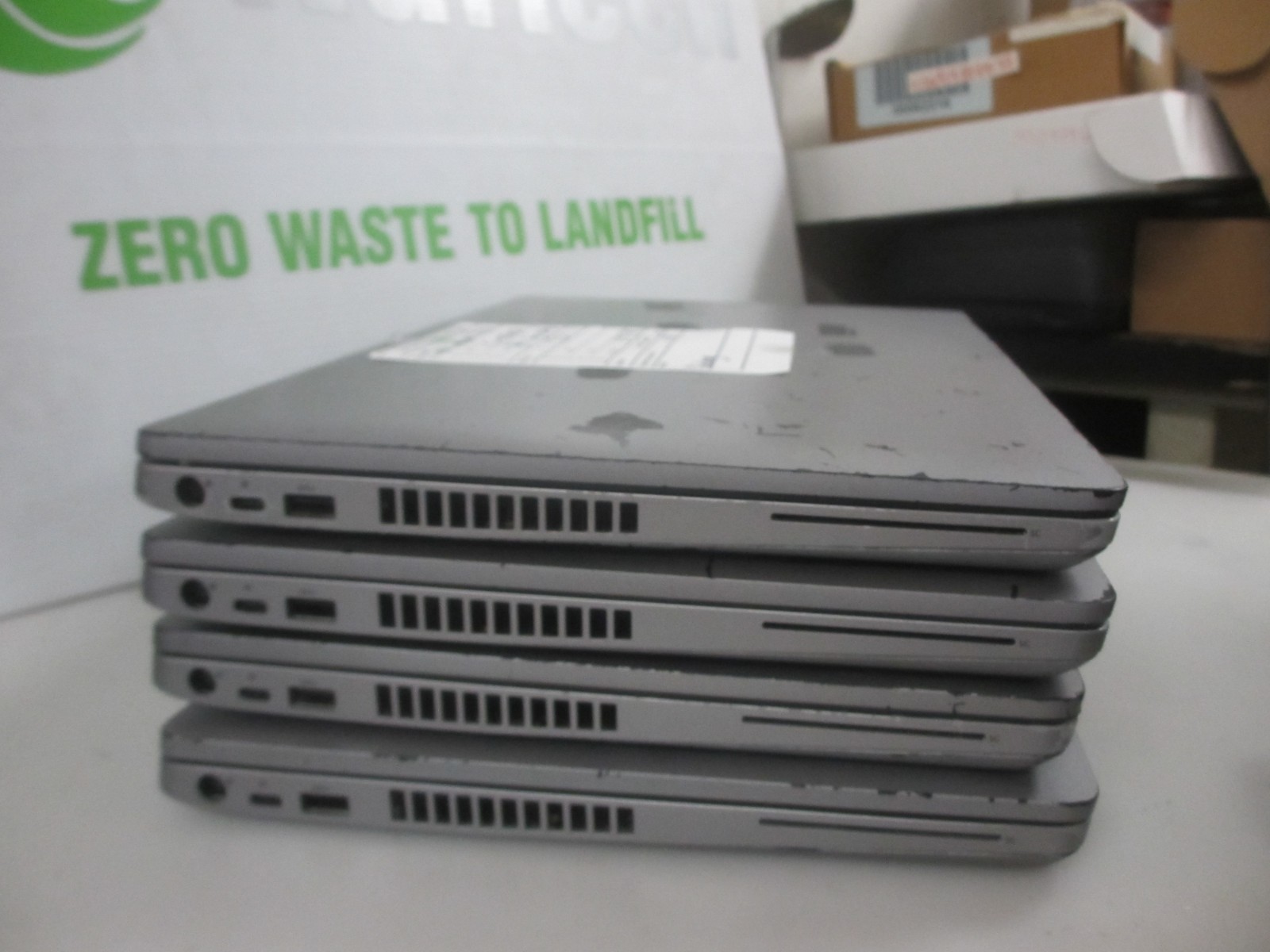 LOT 4 Dell Latitude 5510 I5-10310U 1.70GHZ 240GB M2SD 16GB NOOS LAPTOP + AC READ