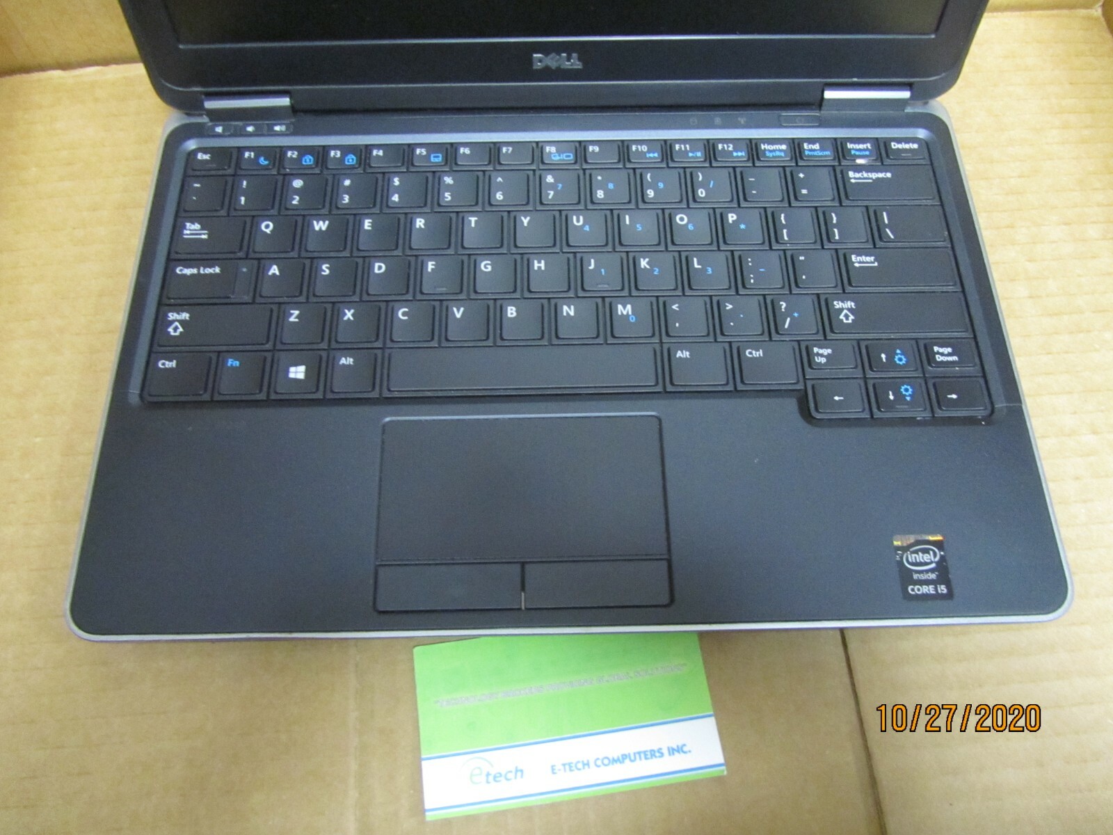 210-ABQV Dell Latitude E7240 i5-4310U 2.0GHz 4GB RAM 128GB SSD 12.5″ HD Win10