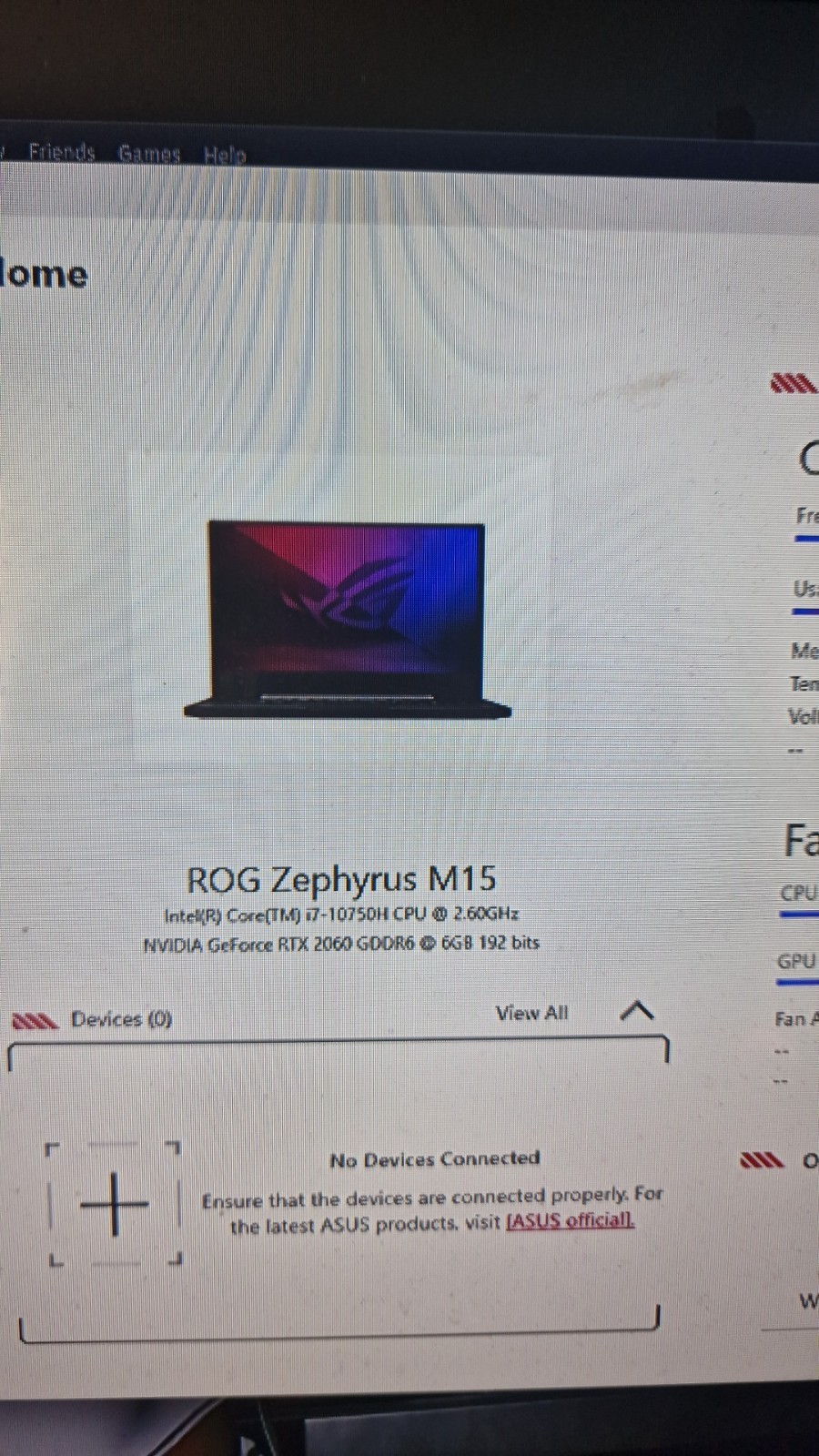 ASUS ROG Zephyrus M15 Gaming Laptop price negotiable