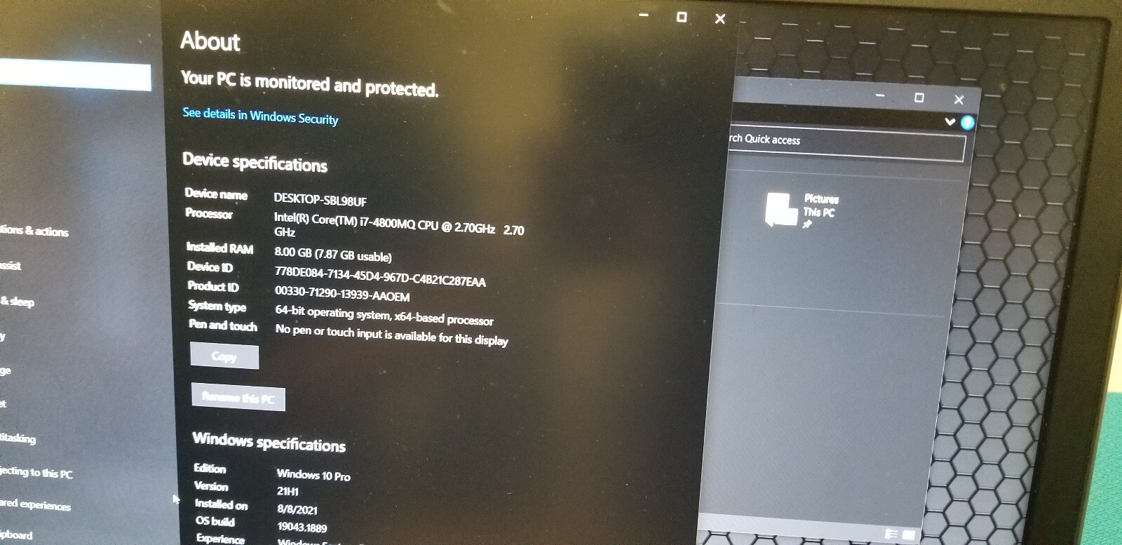 Dell Latitude E6540 Laptop I7-4800M 8GB WINDOWS 10 15in screen WIFI #1