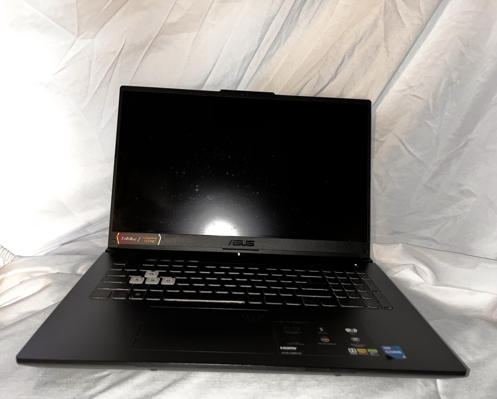 ASUS TUF Gaming F17 FX707ZC Gaming Laptop Intel i5 GTX 17.3″ RGB Black 2024