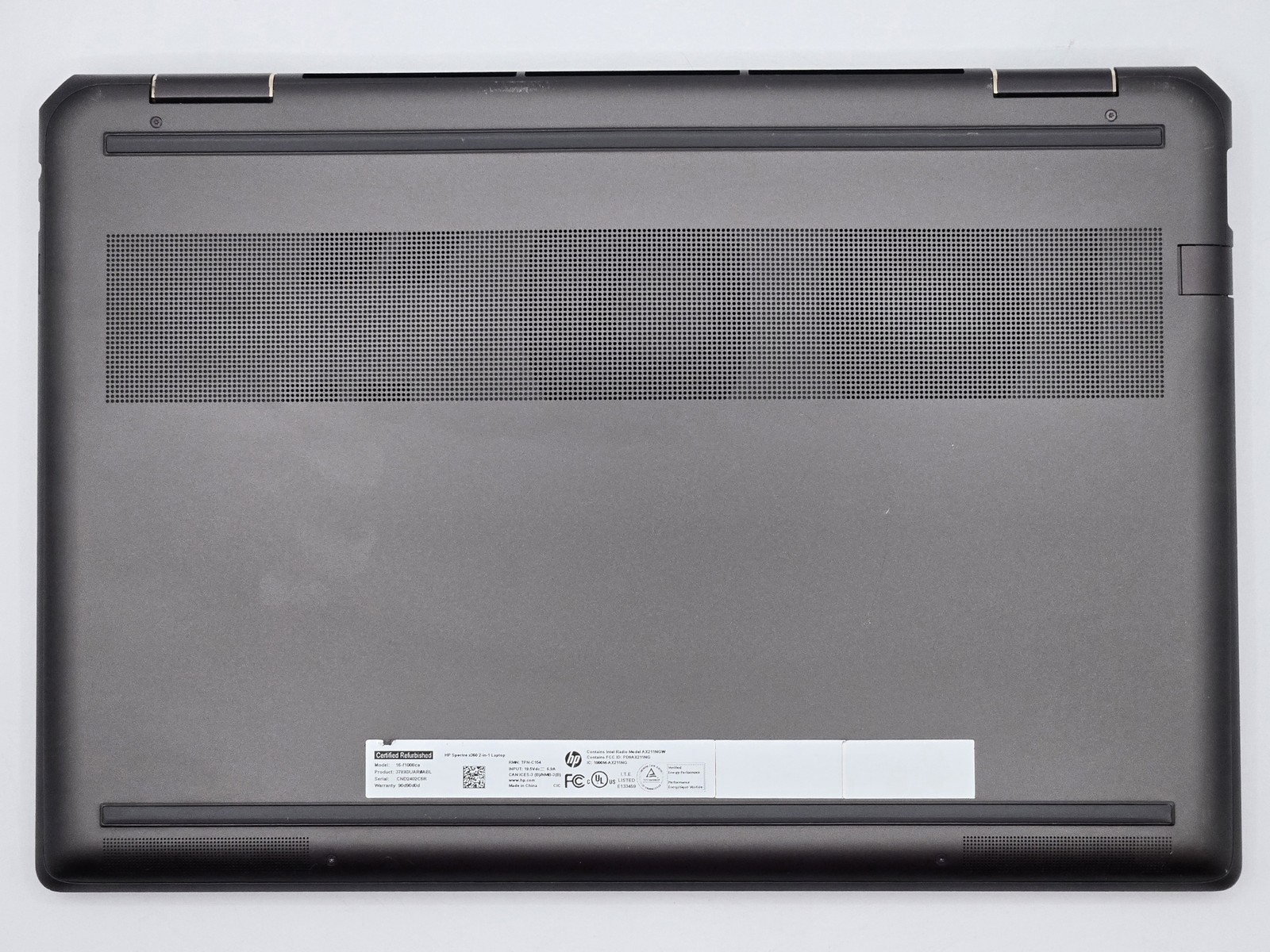 HP Spectre x360 2-in-1 16″ Touch I7-1260P 2TB 16GB W11 Webcam Backlit FP Reader