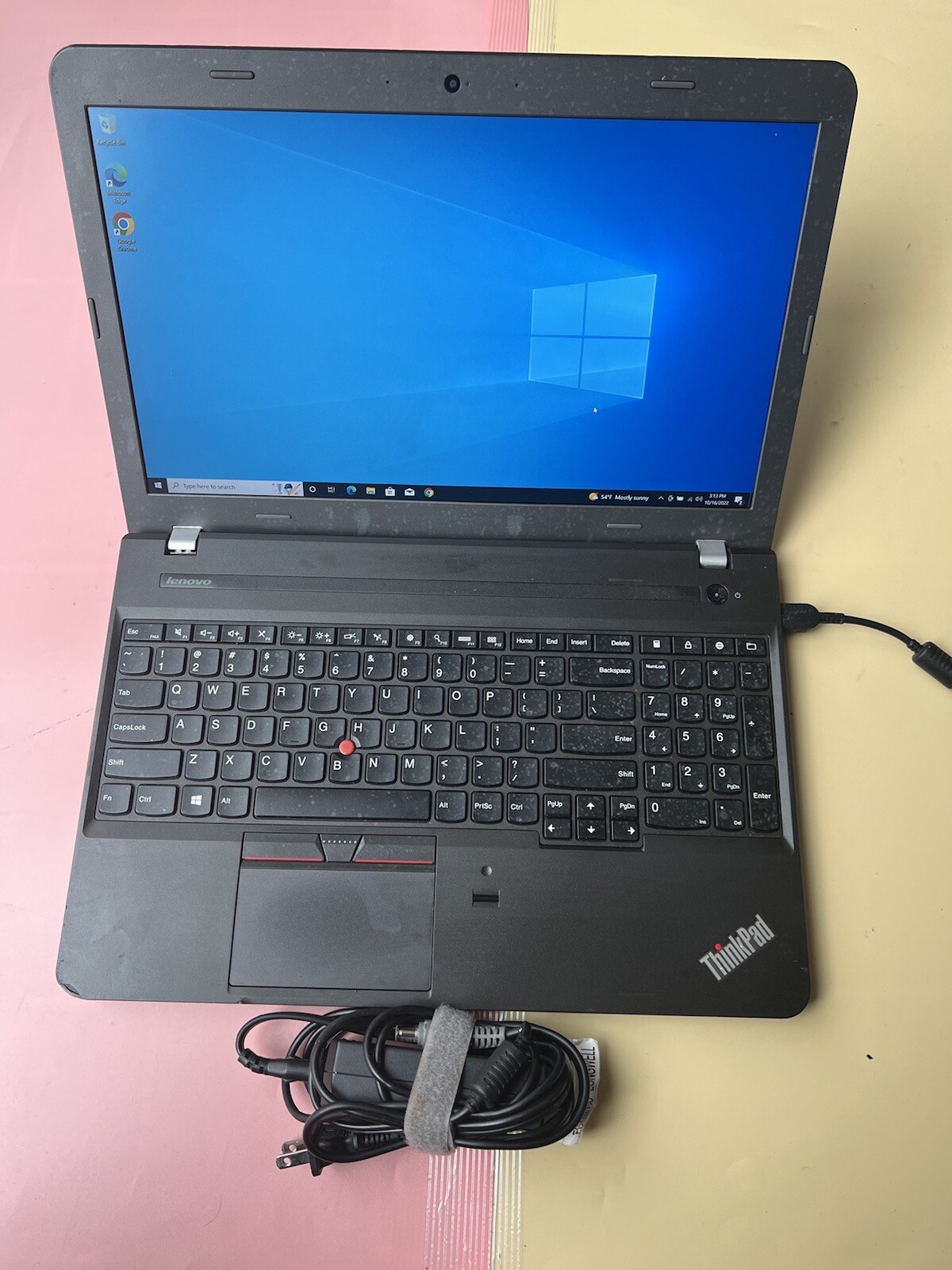 LENOVO THINKPAD EDGE E550 15.6” Core i3-4005U 4GB RAM 500GB HDD WEBCAM 1920X1080