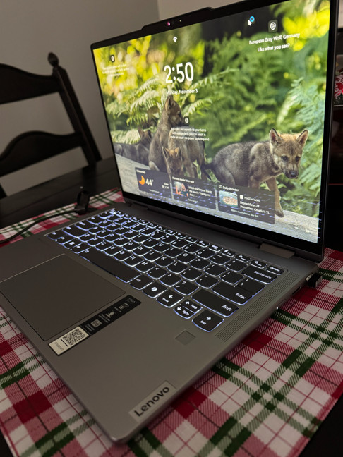 Lenovo – Yoga 7i 2-in-1 14″ Arctic Grey Touchscreen Laptop