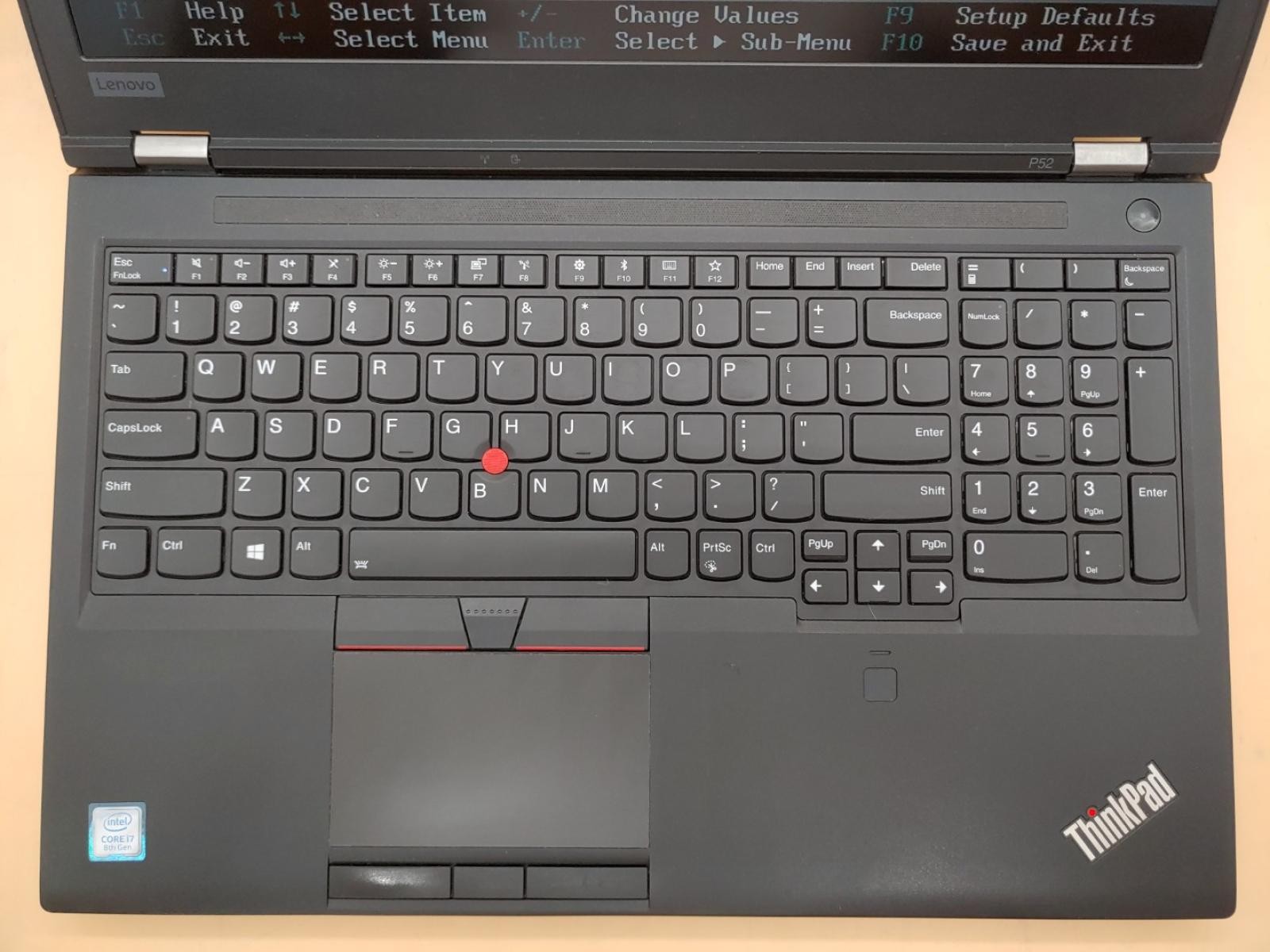 Lenovo ThinkPad P52 15.6″ Intel i7-8750H 32GB 512GB Quadro P1000 **NO OS/NO AC**