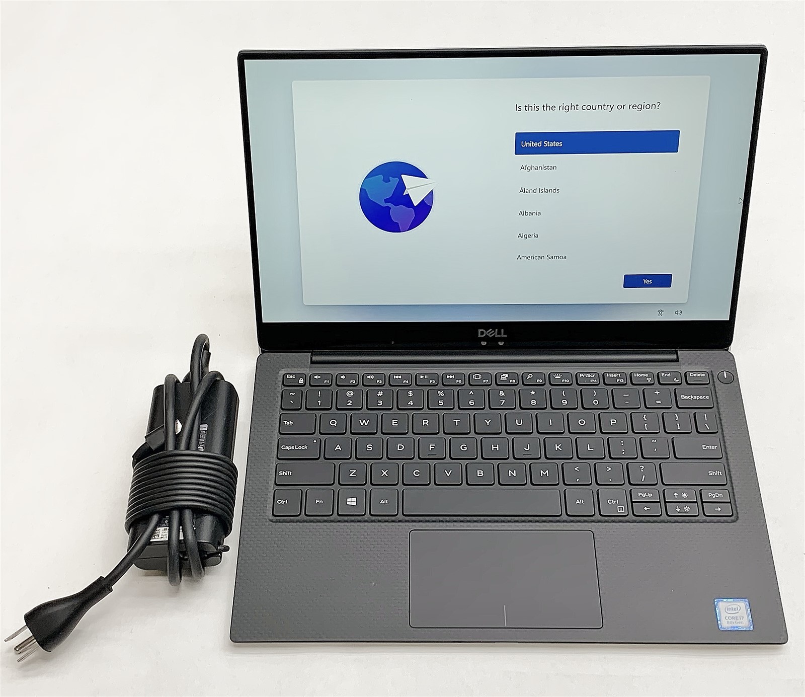 Dell XPS 9370 Laptop i7 8550U 1.80GHZ 13.3″ Touch UHD 16GB 512GB NVMe Windows 11