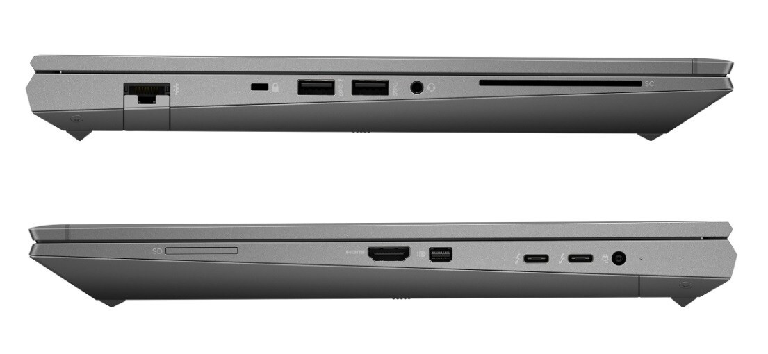HP ZBook Fury G7 Mobile Workstation Laptop PC 15.6″ i7 32GB 1.2TB 4GB T2000 Pro