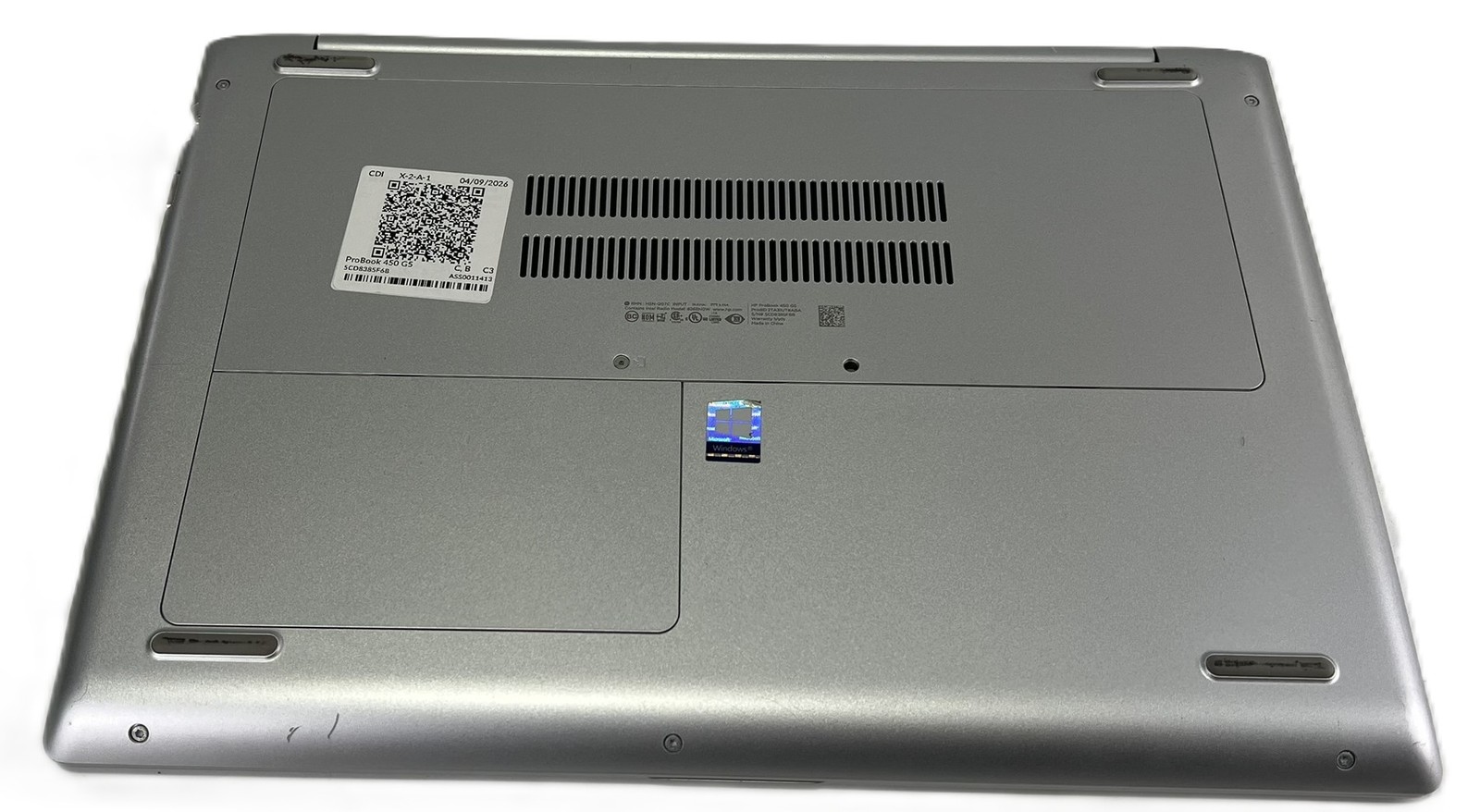 HP ProBook 450 G5 15.6″Laptop i7 8th 256GB SSD 40GB RAM Win 11 Pro (CDI) CB