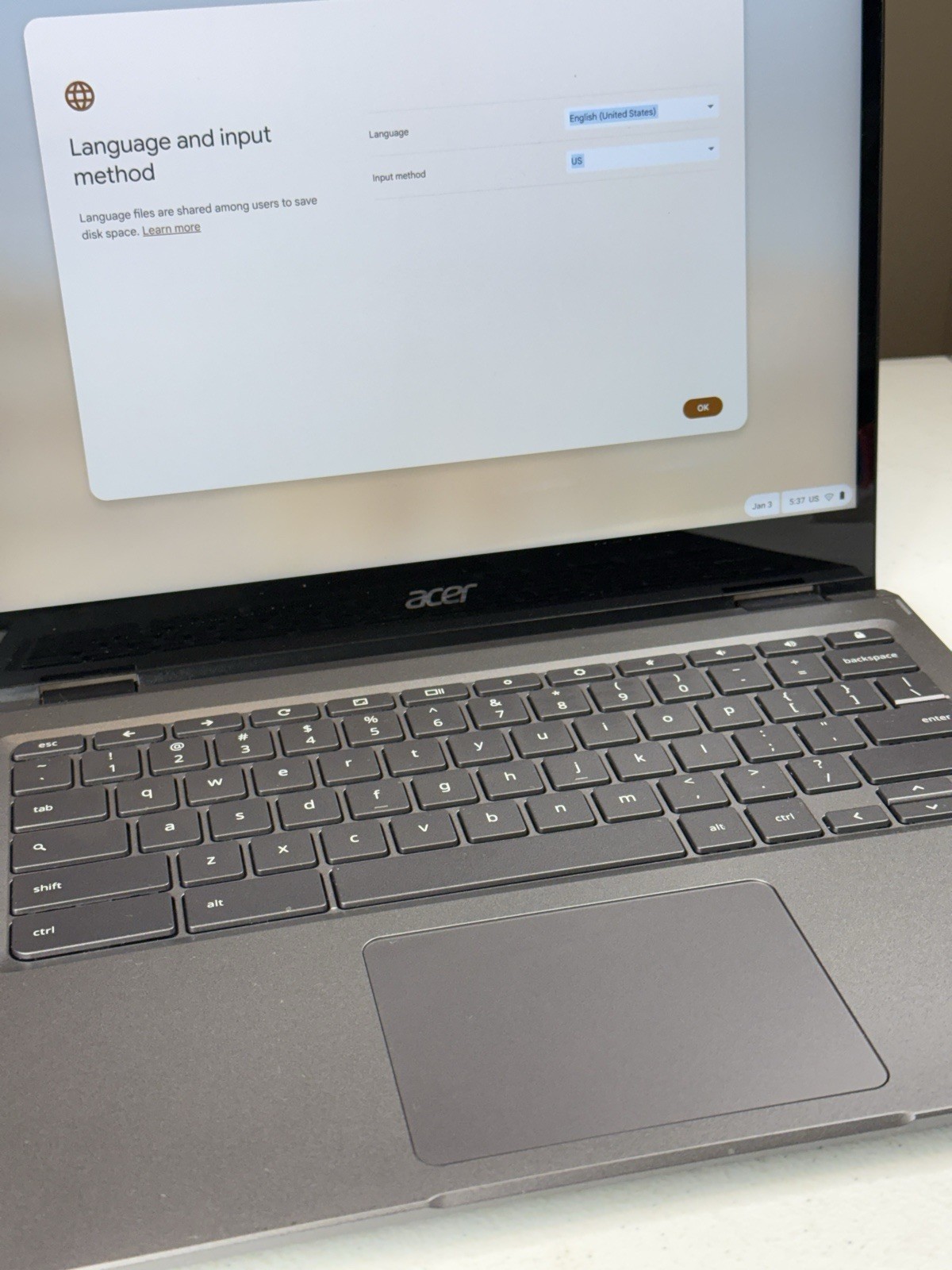 Acer Chromebook Spin 713-2W Series