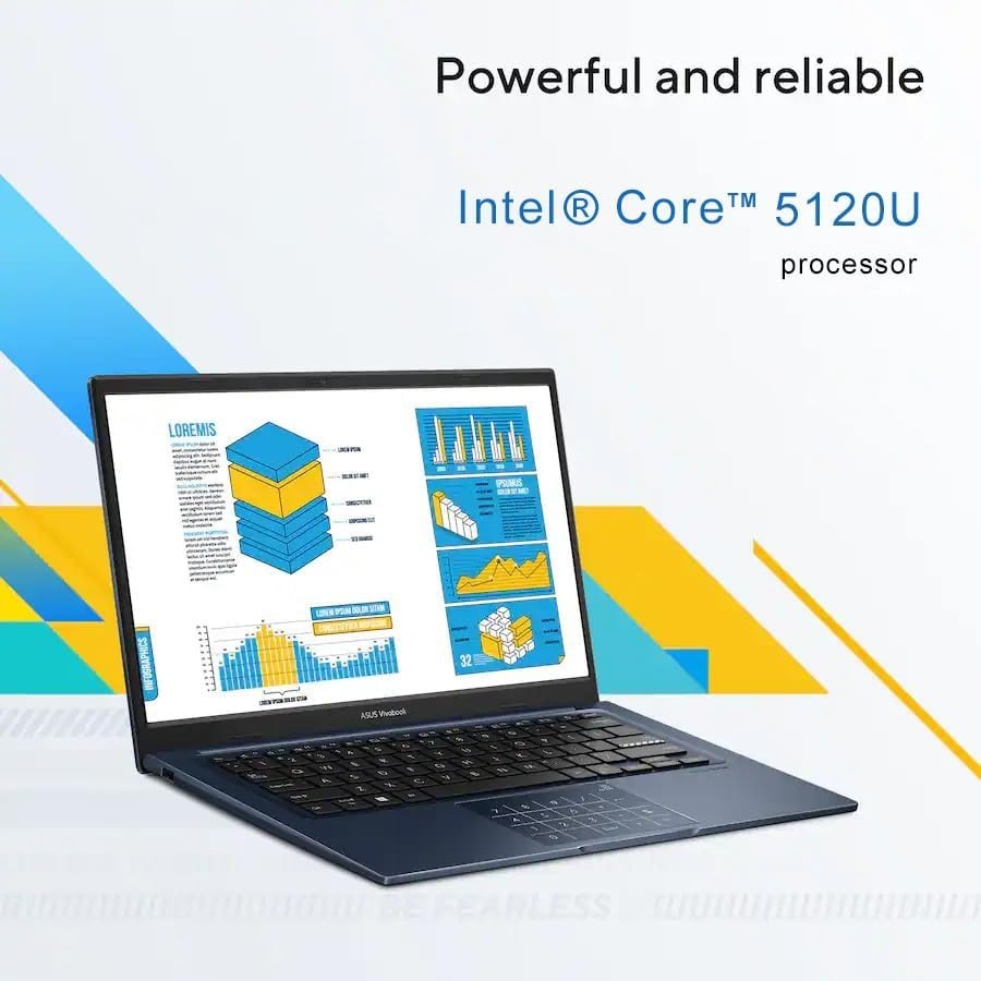 NEW Asus Vivobook AI 2026 14″ Full HD Business laptop, Intel 10-Core 5-120U