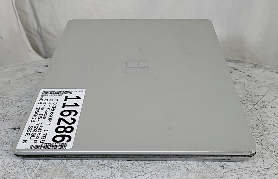 MICROSOFT 1769 Surface Laptop Core I5-7200U 8GB 256GB SEE NOTES