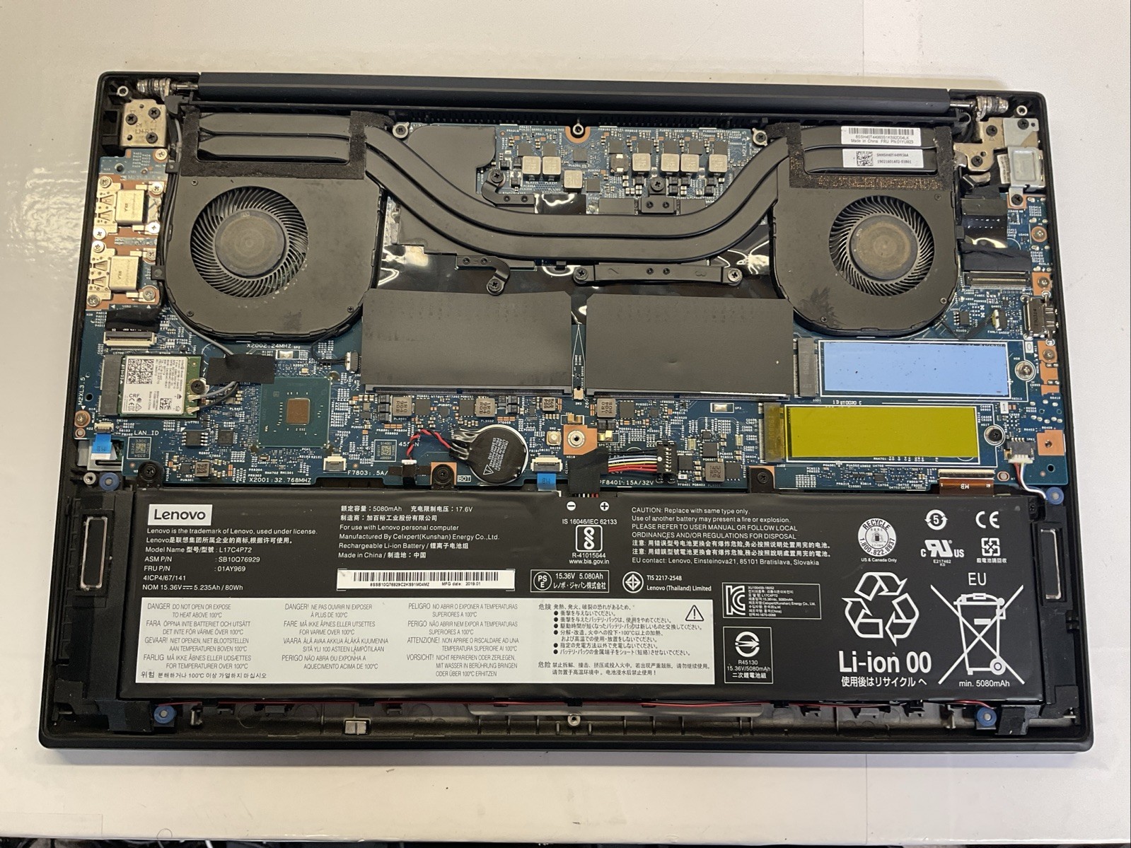 ThinkPad X1 Extreme | i7-8th | GTX 1050 Ti | Powers On(J6)