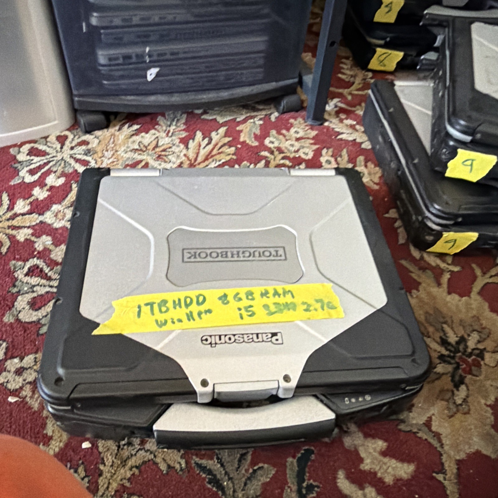 4 Panasonic CF-31 all 4 have windows 11 pro new batt hdd/ssd and ram included