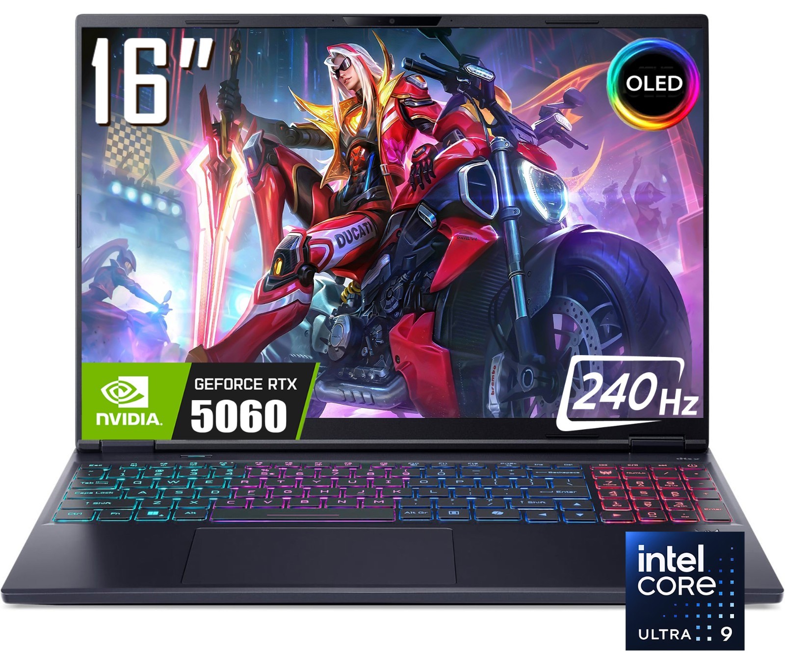 Acer Predator Helios 16″ OLED AI Gaming Laptop Intel Core Ultra 9 275HX RTX 5060