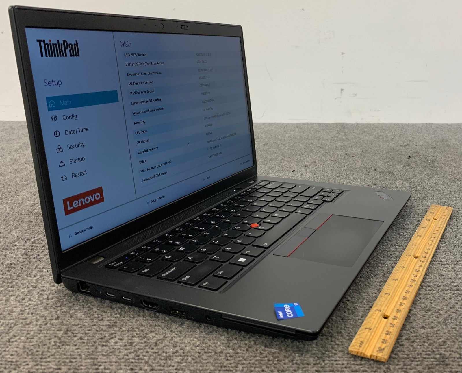 Lenovo ThinkPad L14 Gen 3 14″ i7-1255U, No RAM/Storage, Remote Managed