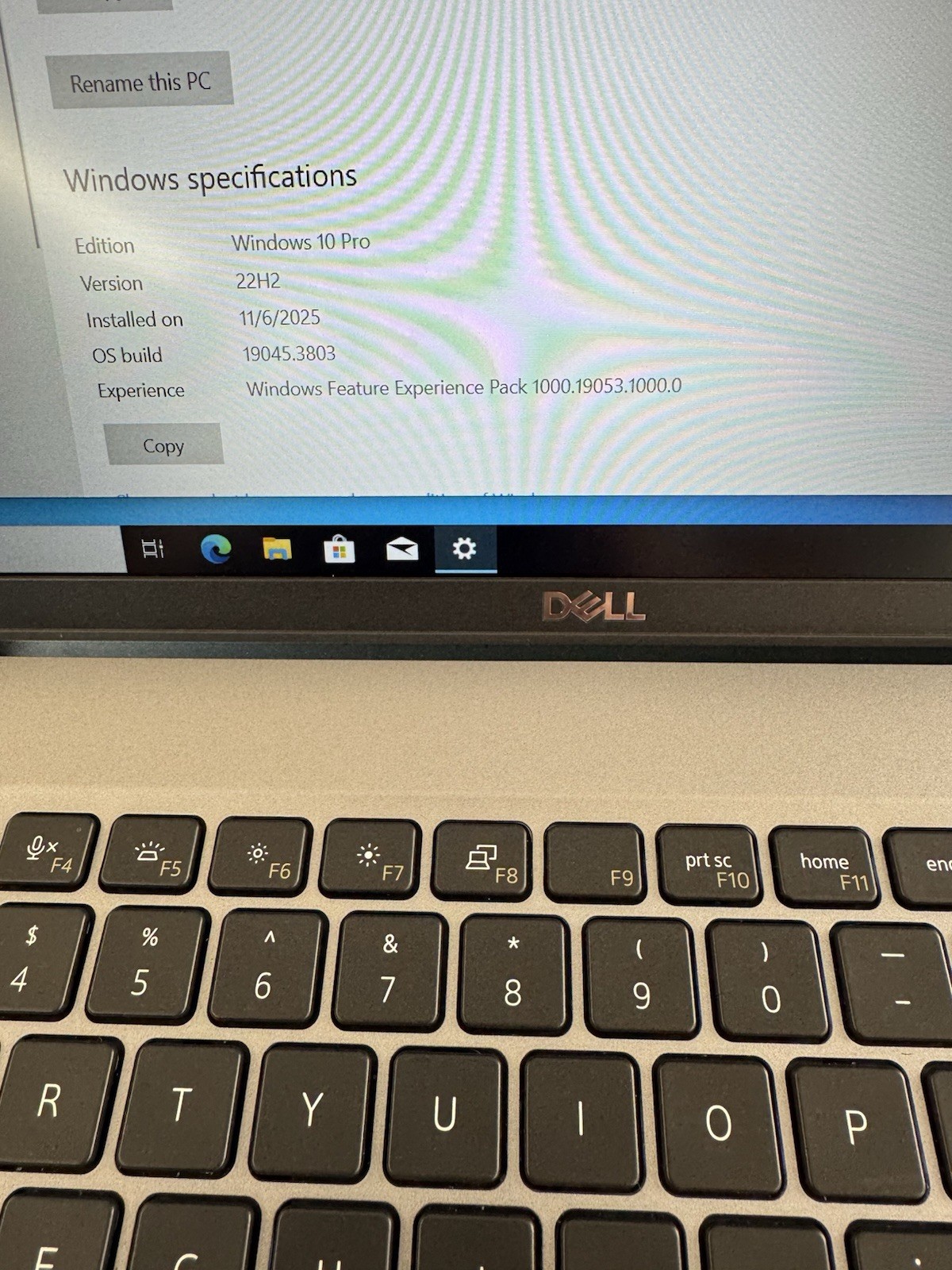OEM Dell Latitude 5410 5411 Palmrest with Touchpad & Keyboard – 3JGVT