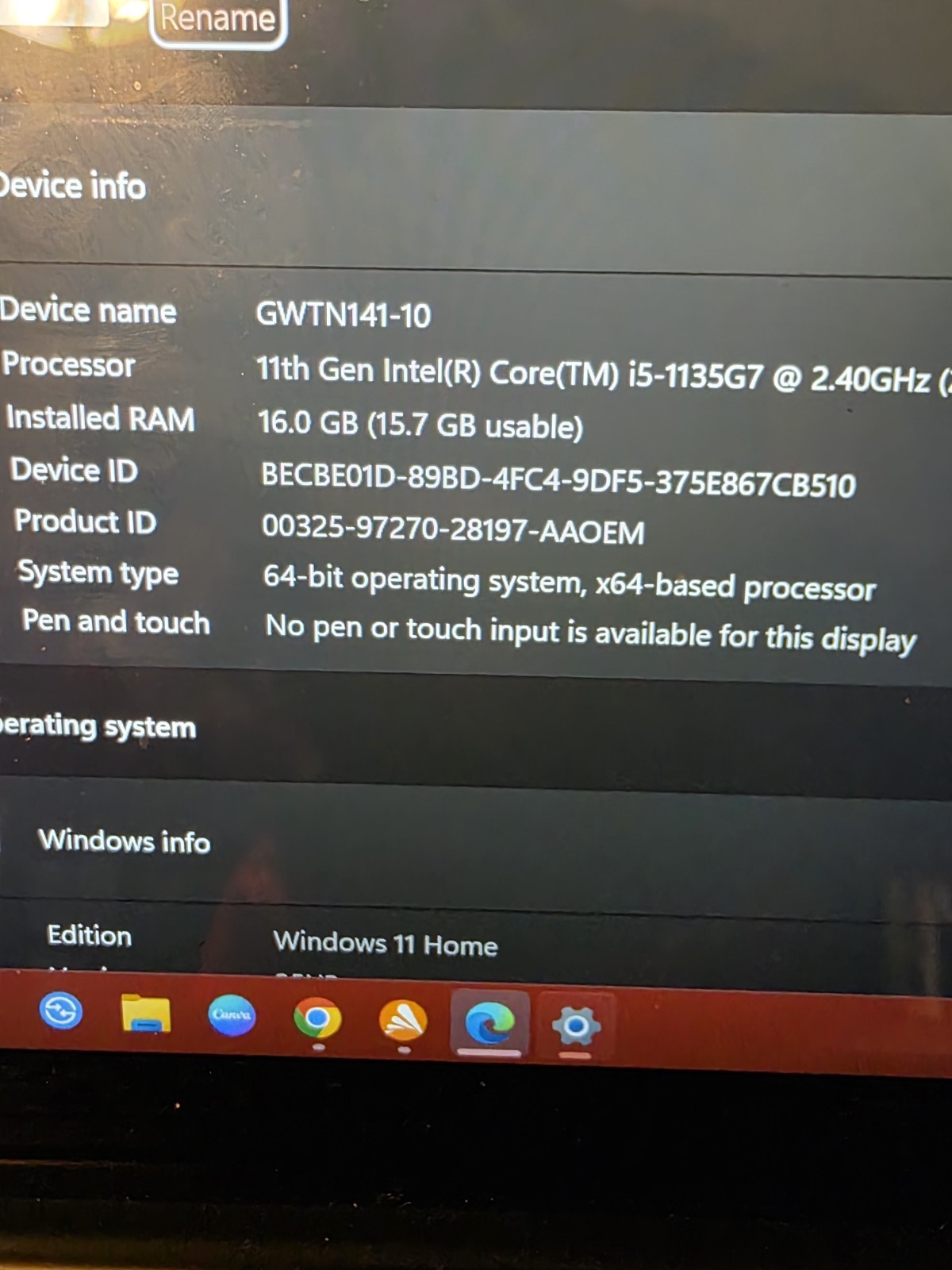 Gateway 14.1″ FHD Ultra Slim Notebook,GWTN141-10BK,Intel Corei5-1135G7, 16G,512G