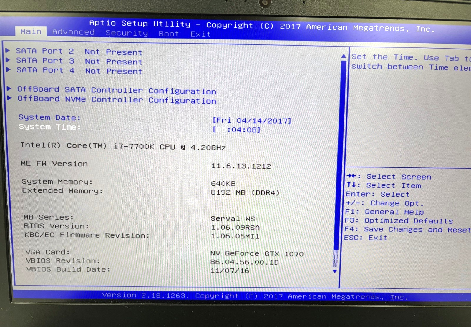 Lot (3) System76 Serval WS 17.3″ i7-7700K 4.20GHz 8GB GTX 1070 NO SSD NO BATTERY
