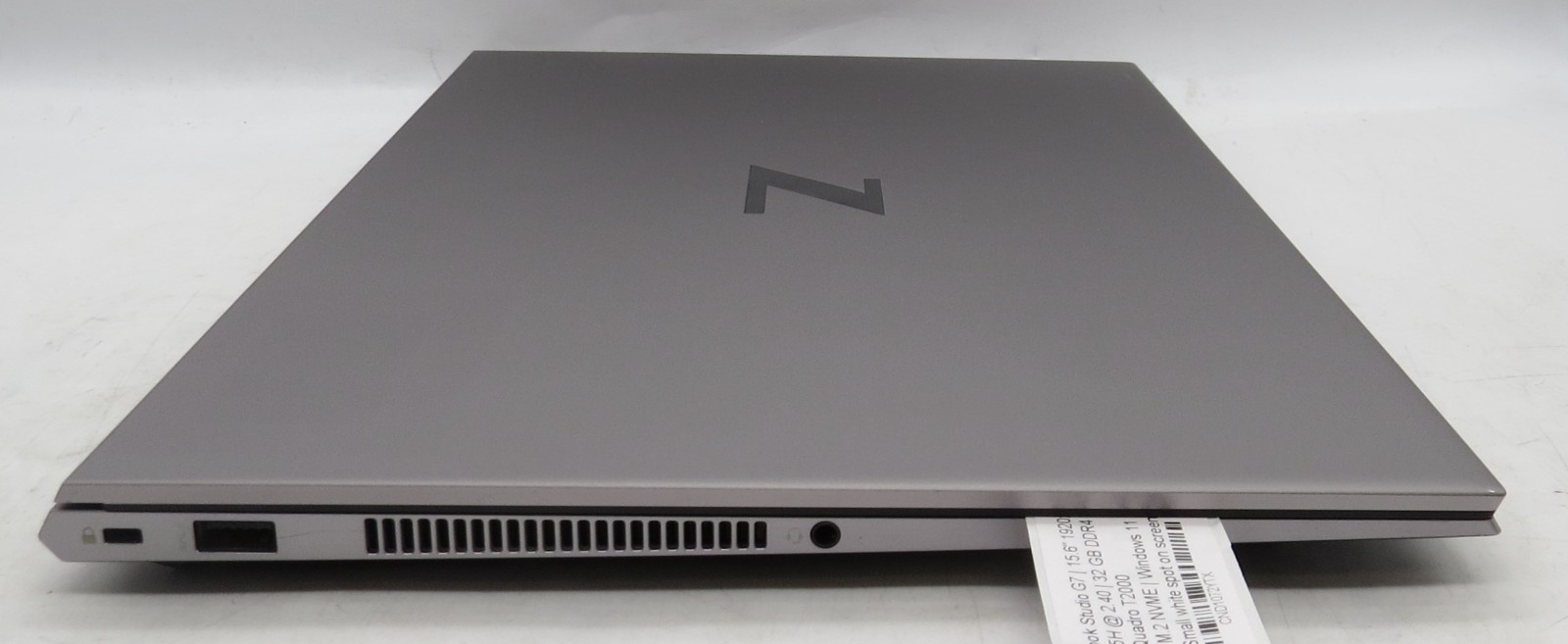 HP ZBook Studio G7 | 15.6″ | i9-10885H | 32 GB | 512GB NVME | T2000 | Win11 Pro
