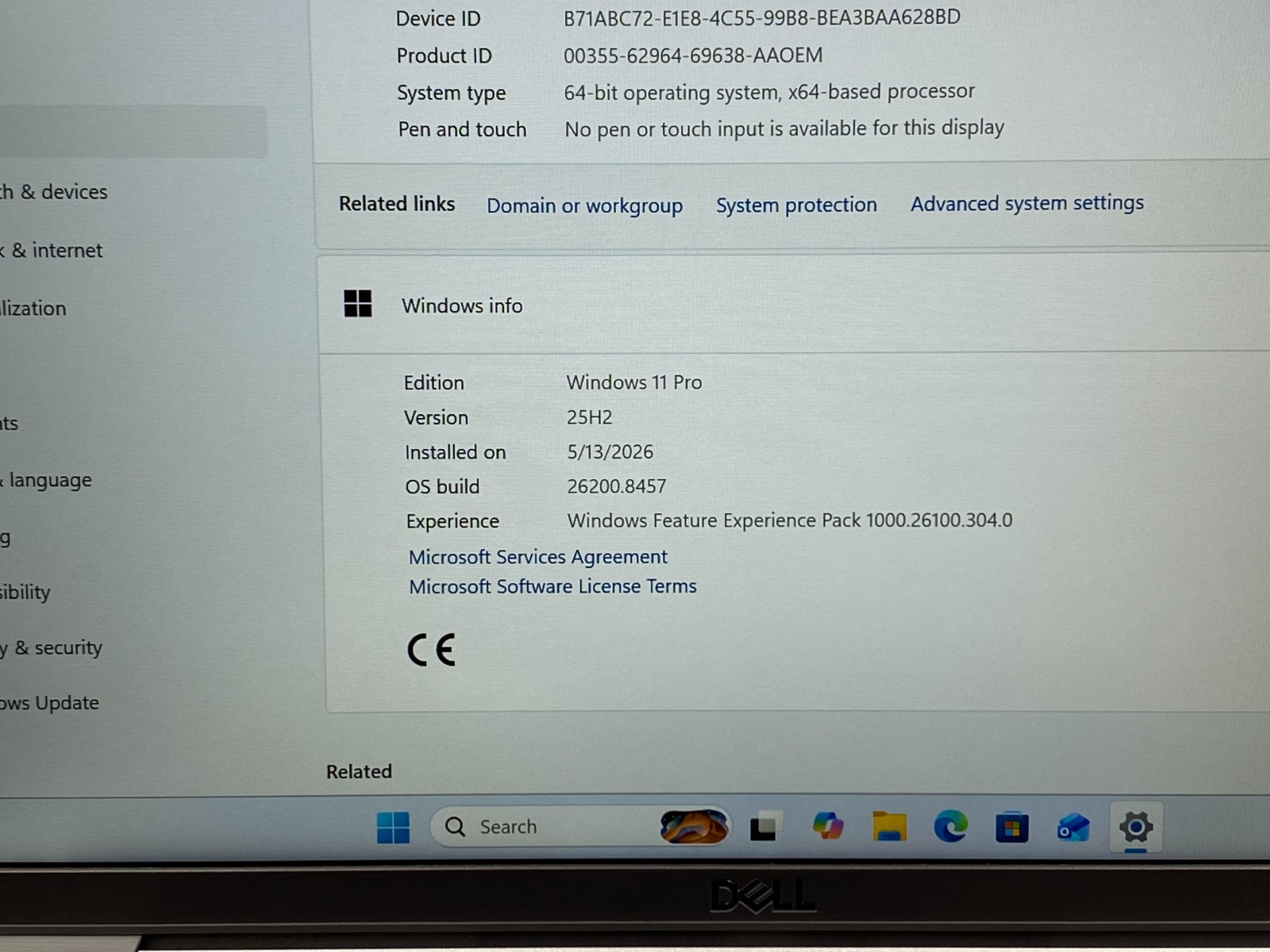 DELL LATITUDE 5430 14″ FULLHD i7-1265U 8GB RAM 256GB NVMe WINDOWS 11 BATTERY 99%