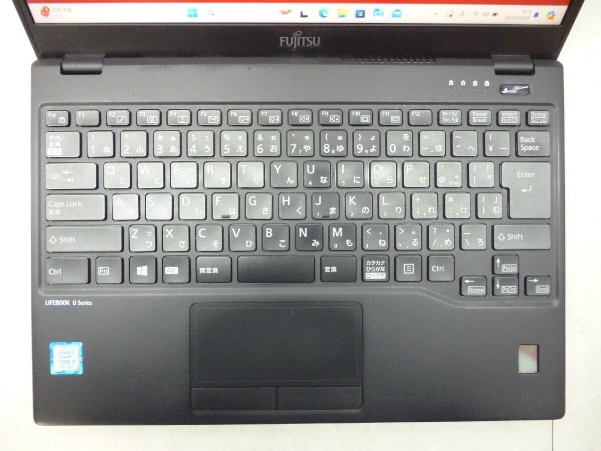 Fujitsu lifebook U939/B Red Core i5-8365U 8GB RAM 256GB SSD Used From JP