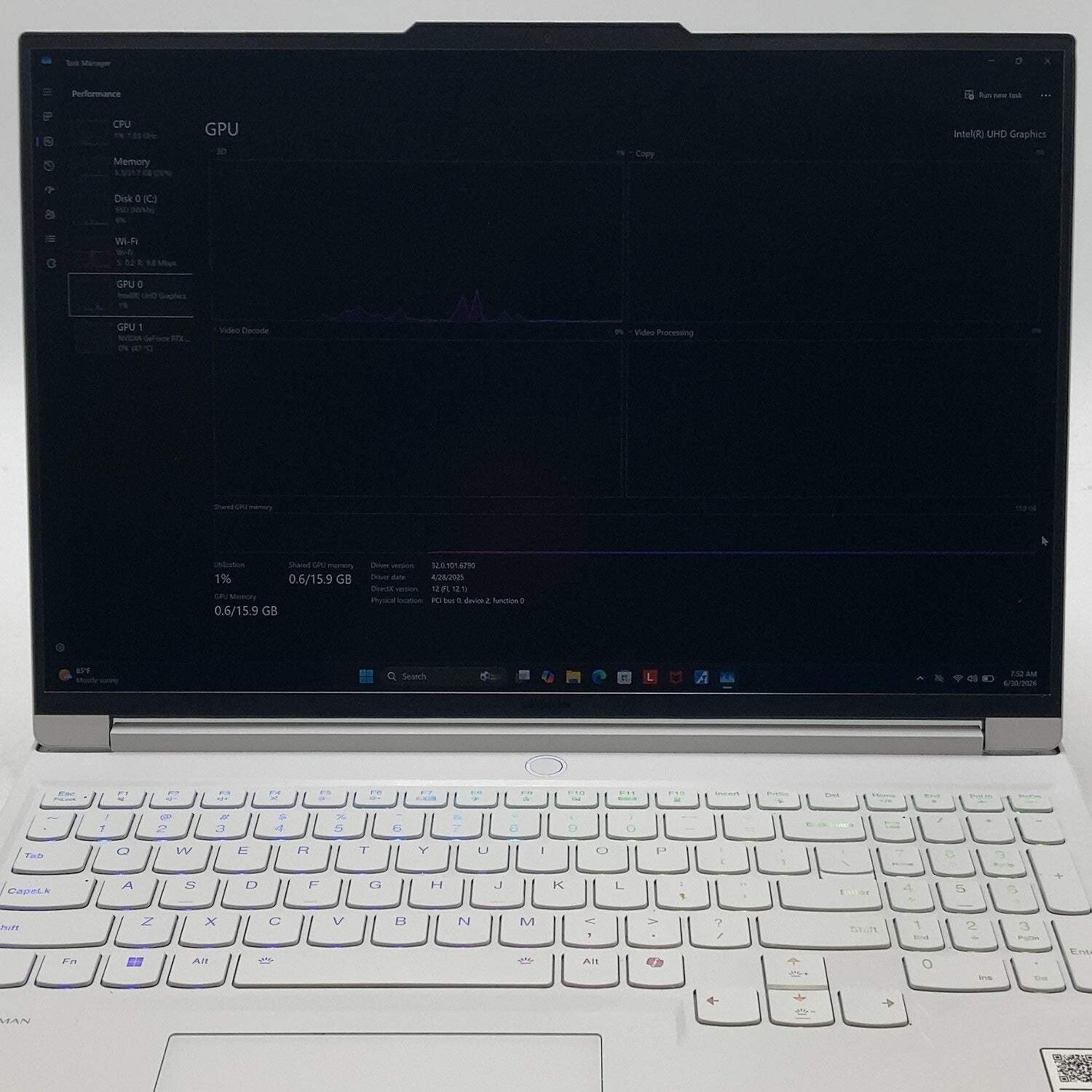 Legion 7i Gen 9 16″ I9-14900HX 2.2GHz 32GB RAM 1TB SSD GeForce RTX 4070