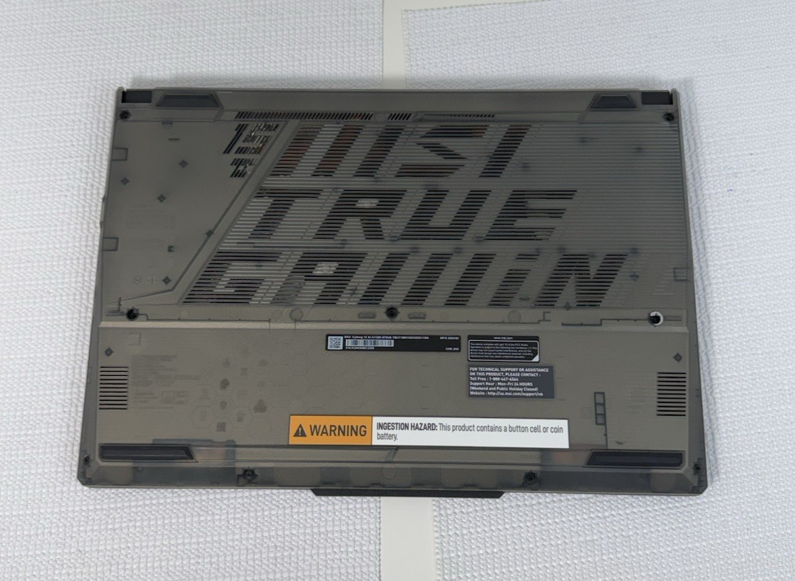 MSI Cyborg 15 15.6″ AI A1VEK-079US FOR PARTS OR NOT WORKING [Power Issue]